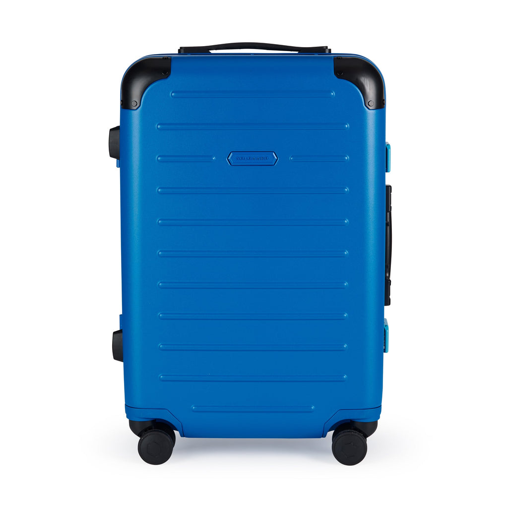 MoMA Solgaard Carry-On Closet Suitcase 4.0 - Blue