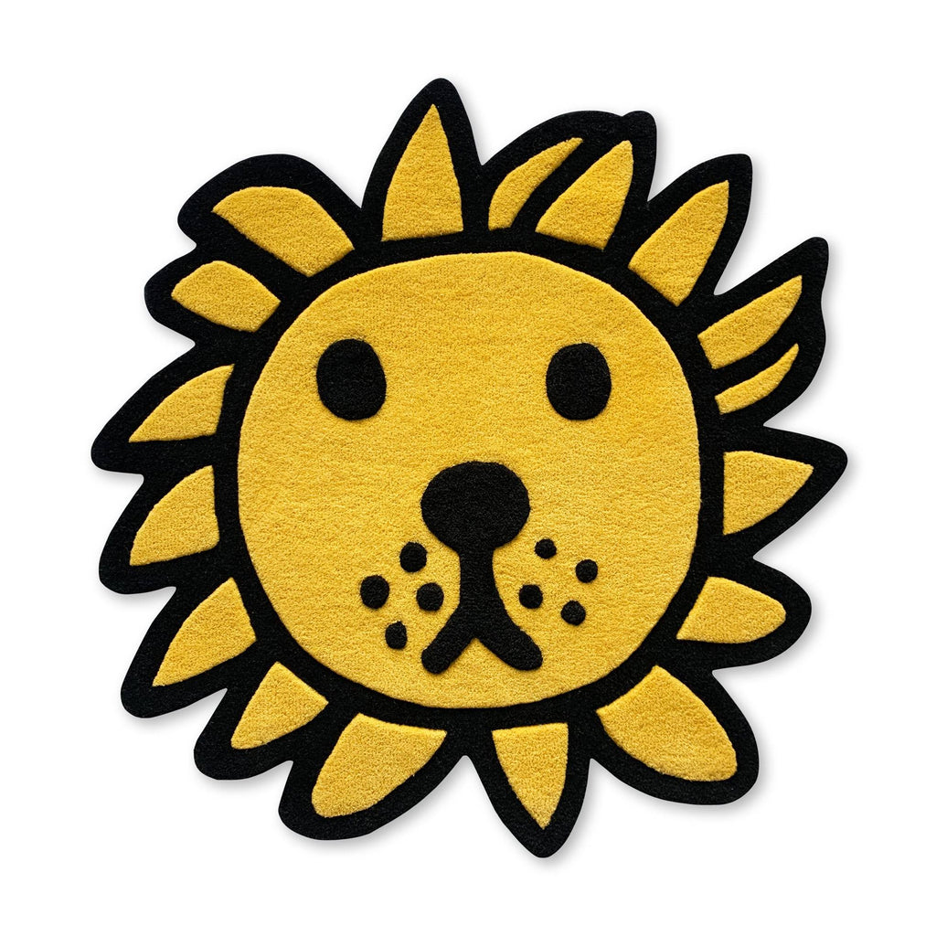 Miffy &amp; Friends Wool Rug - Yellow