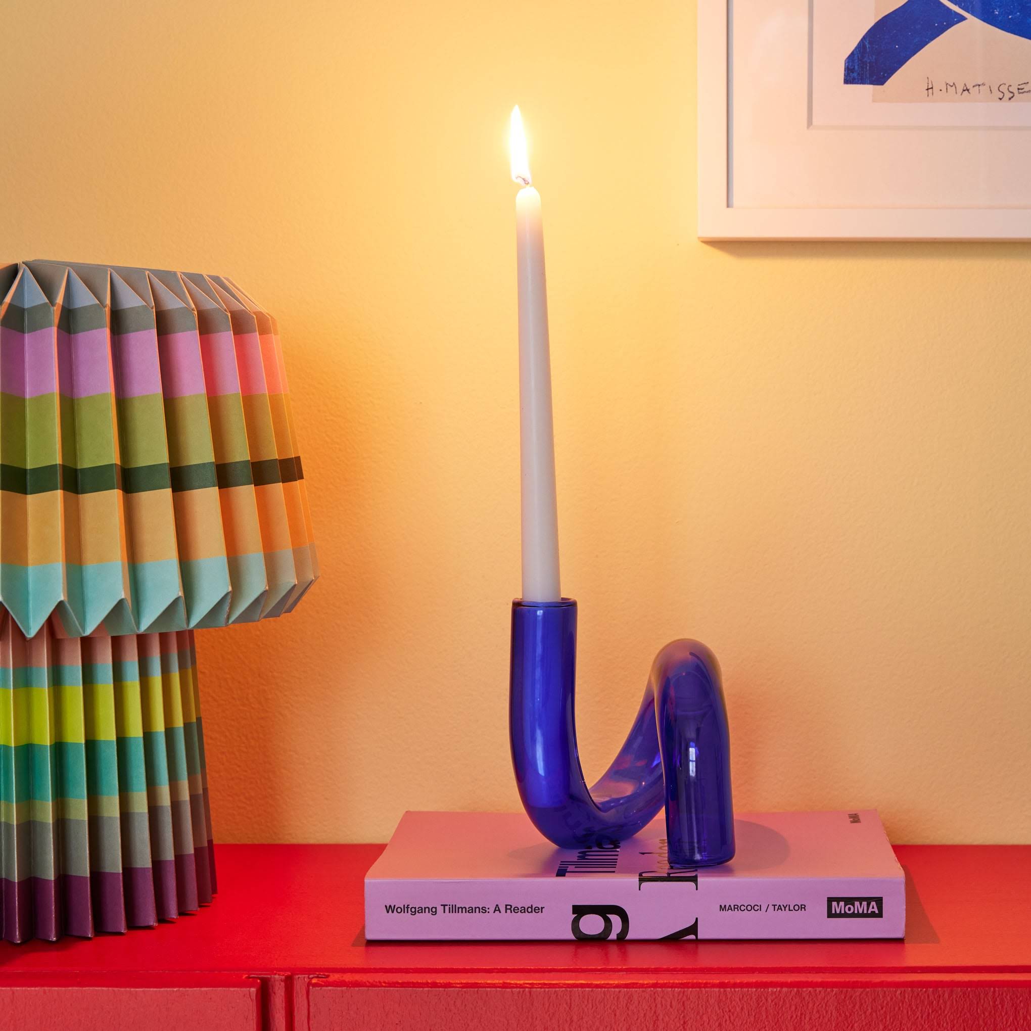 Twist Glass Vase &amp; Candleholder