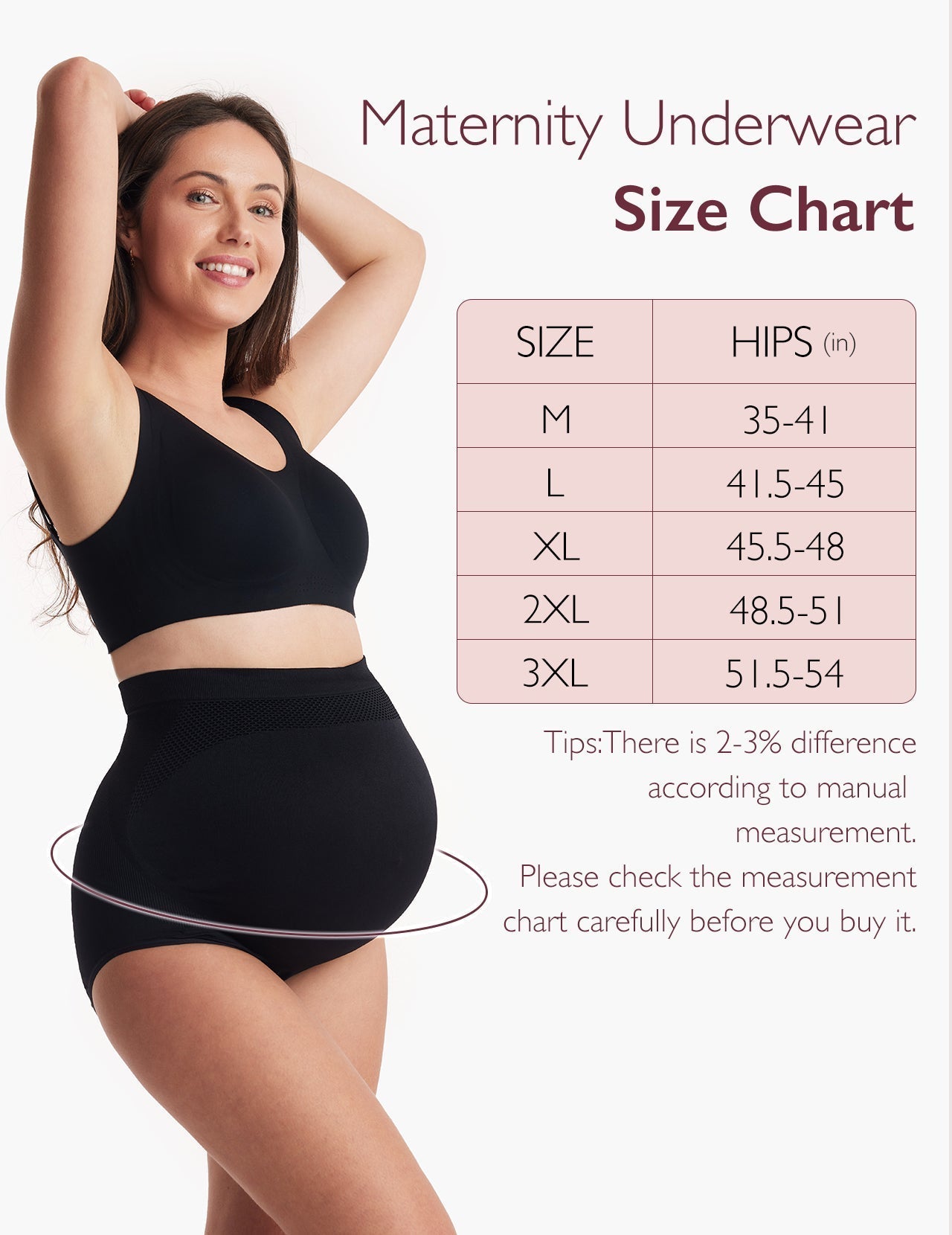 Ergonest Maternity Belly Band & High Waist Pregnancy Underwear &  Pregnancy Wedge Pillows Bundle