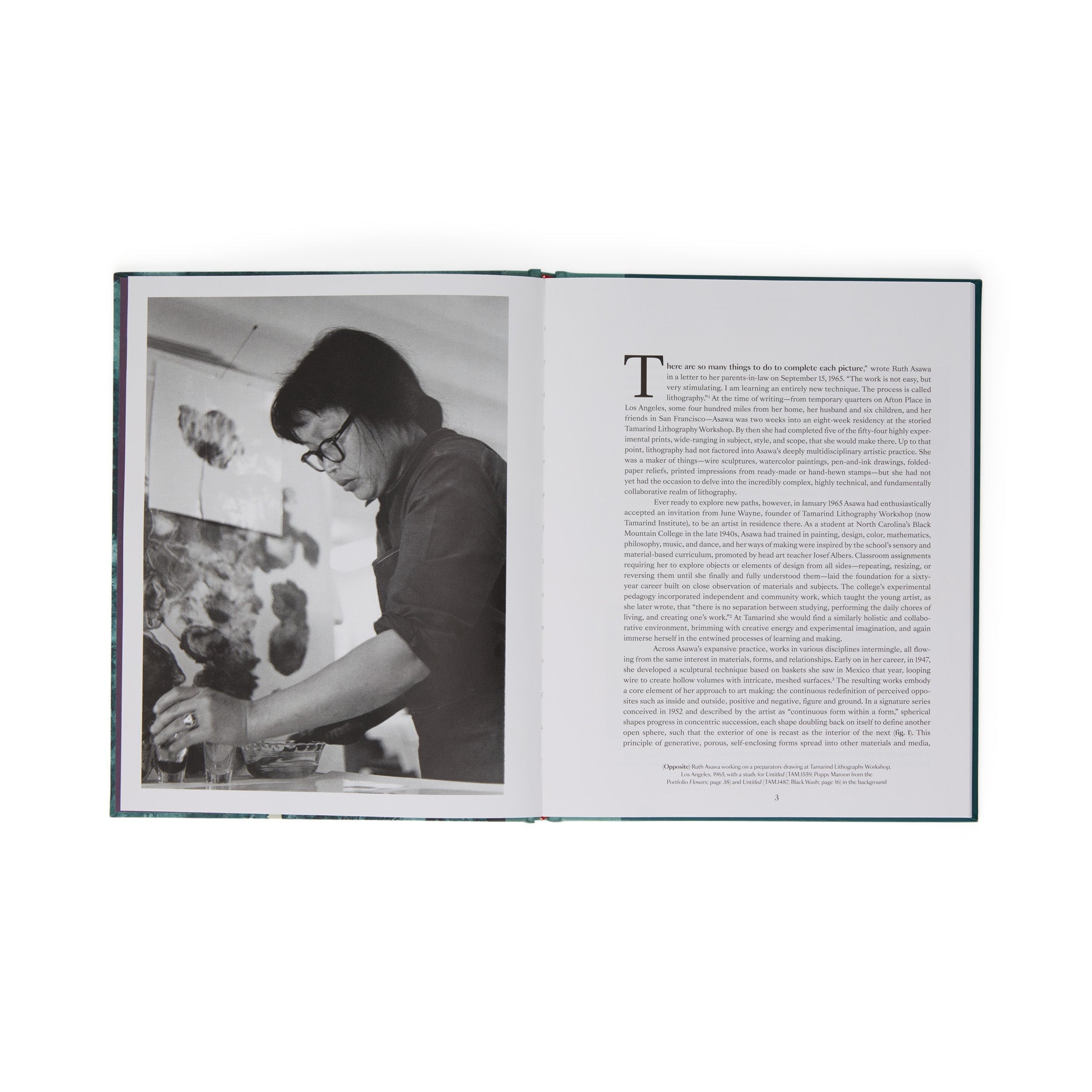 Ruth Asawa: The Tamarind Prints - Hardcover Book