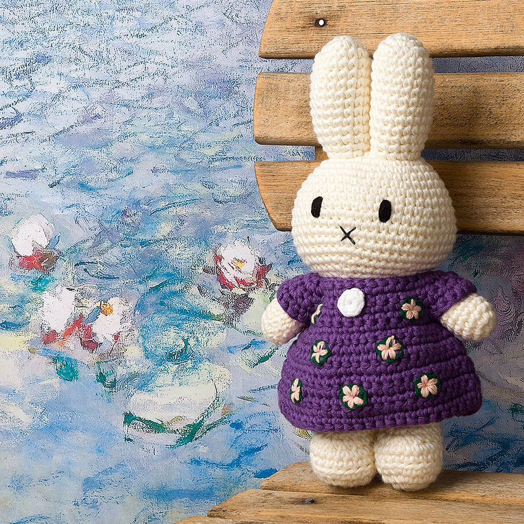 Miffy Crochet Monet Water Lilies Plush