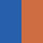 Paper Shelves Rack - Blue/ Orange