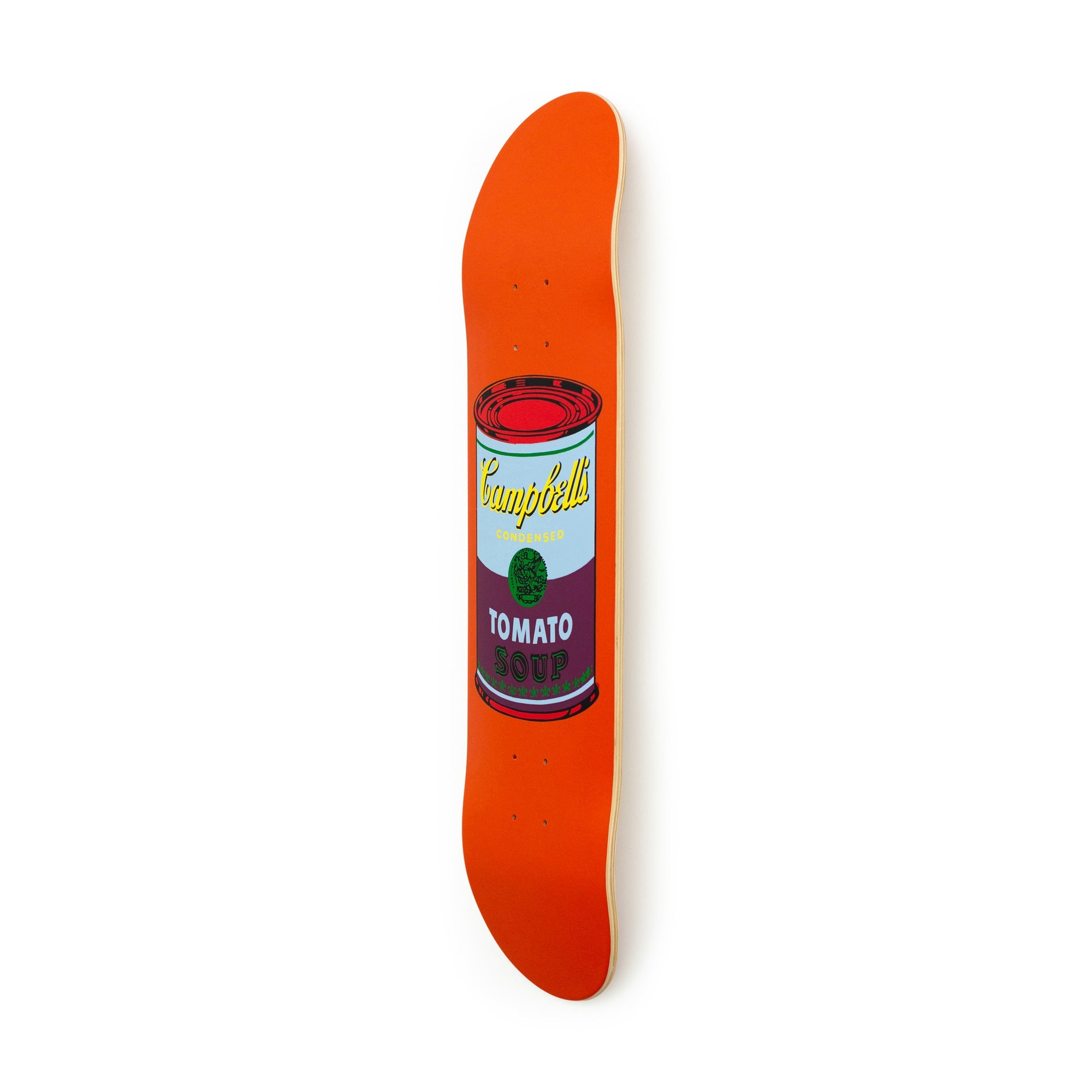 Andy Warhol: Skateboard Colored Campbell's Soup Cans - Purple