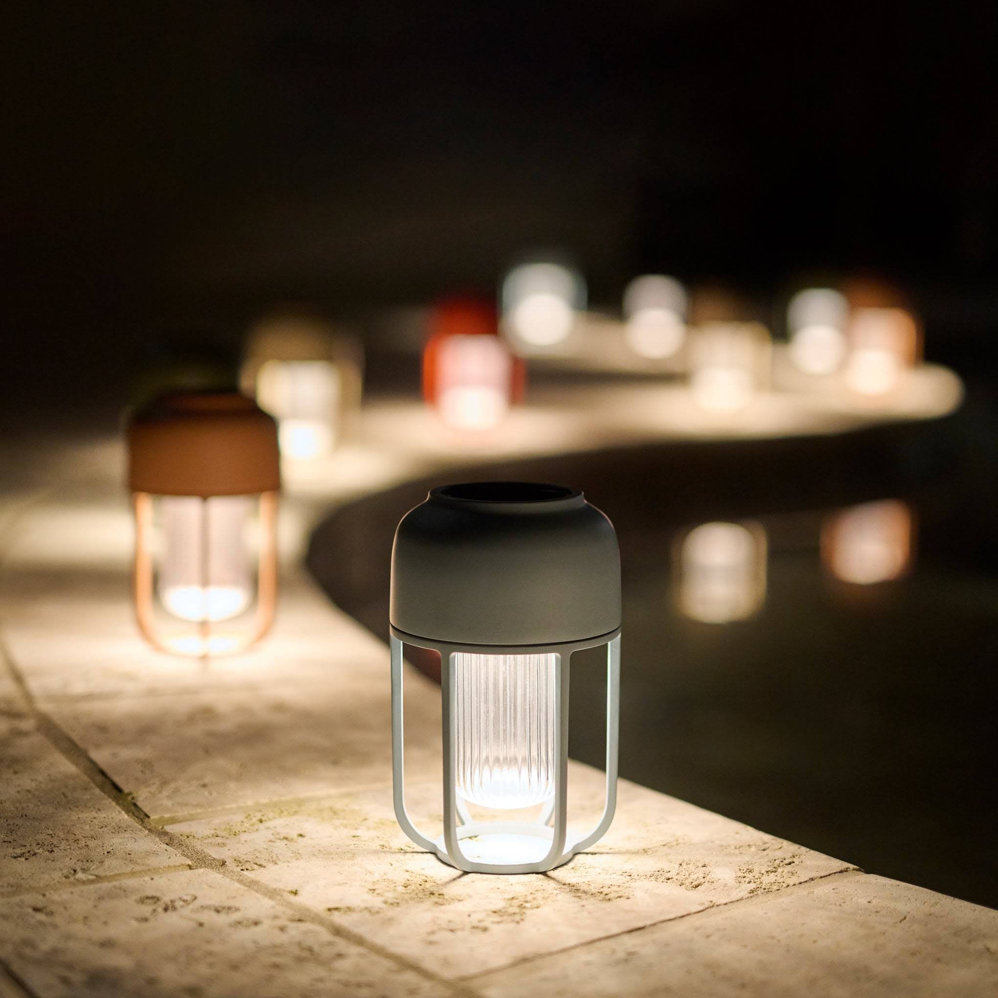 Light No. 1 Solar Powered Portable Table Lamp