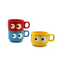 Kyoro Kyoro Stoneware Stacking Mugs - Set of 3