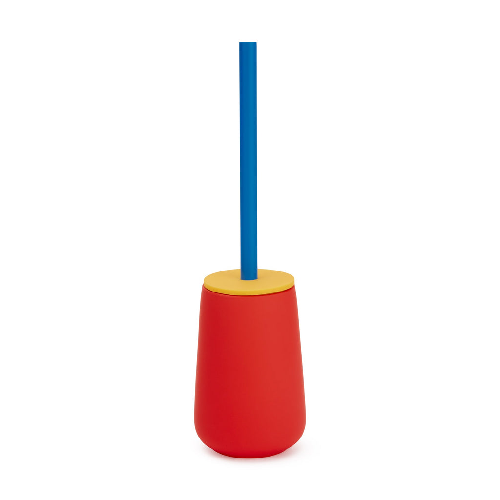 Nova One Color Block Bathroom Accessories - Toilet Brush