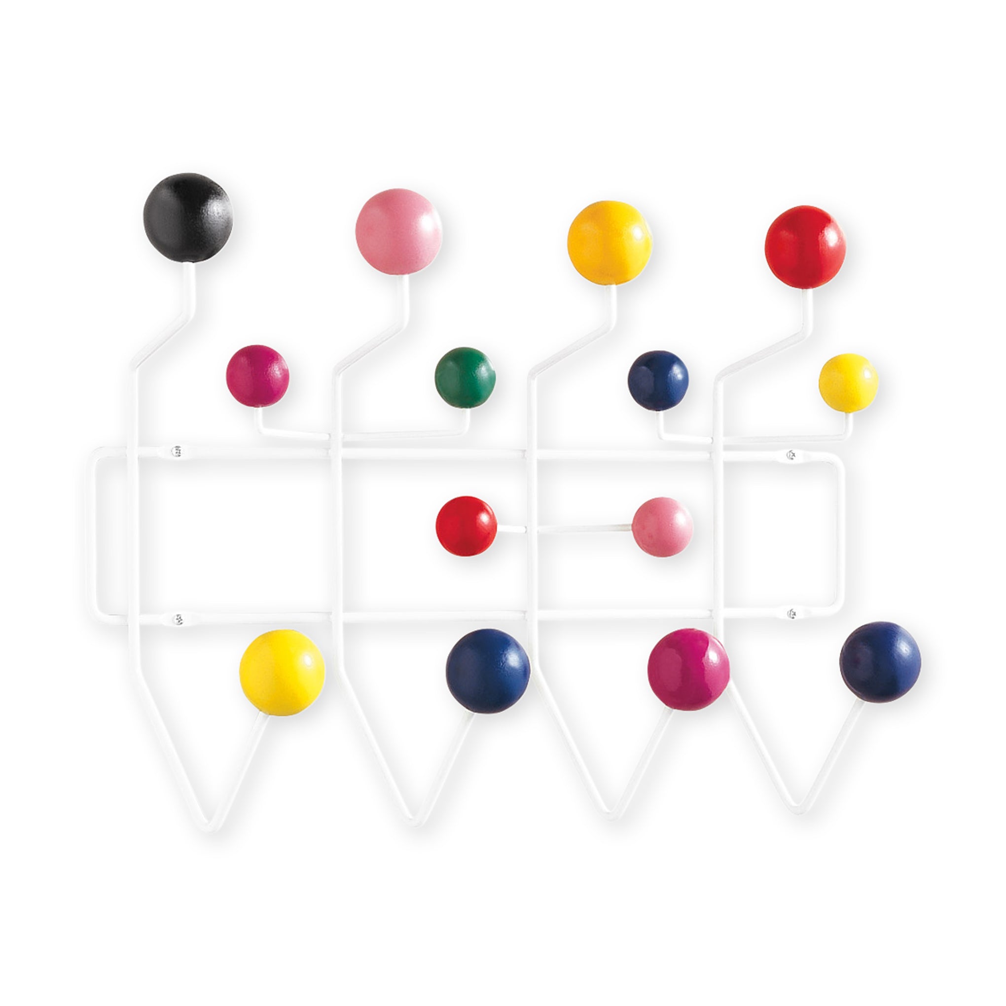 Eames® Hang-It-All Coat Rack from Herman Miller - Multi