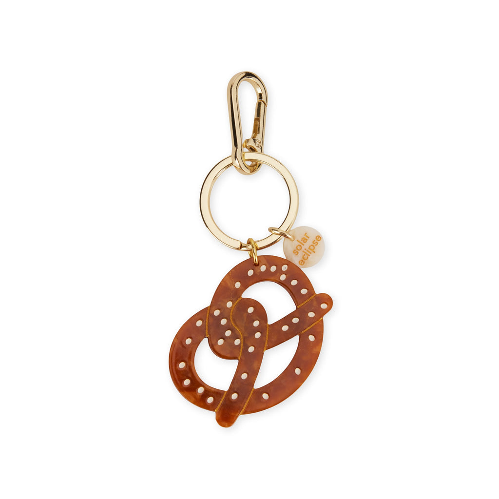 Solar Eclipse Keyring Bag Charm - Pretzel