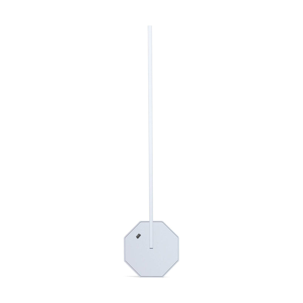 Octagon Portable Desk Light - Walnut