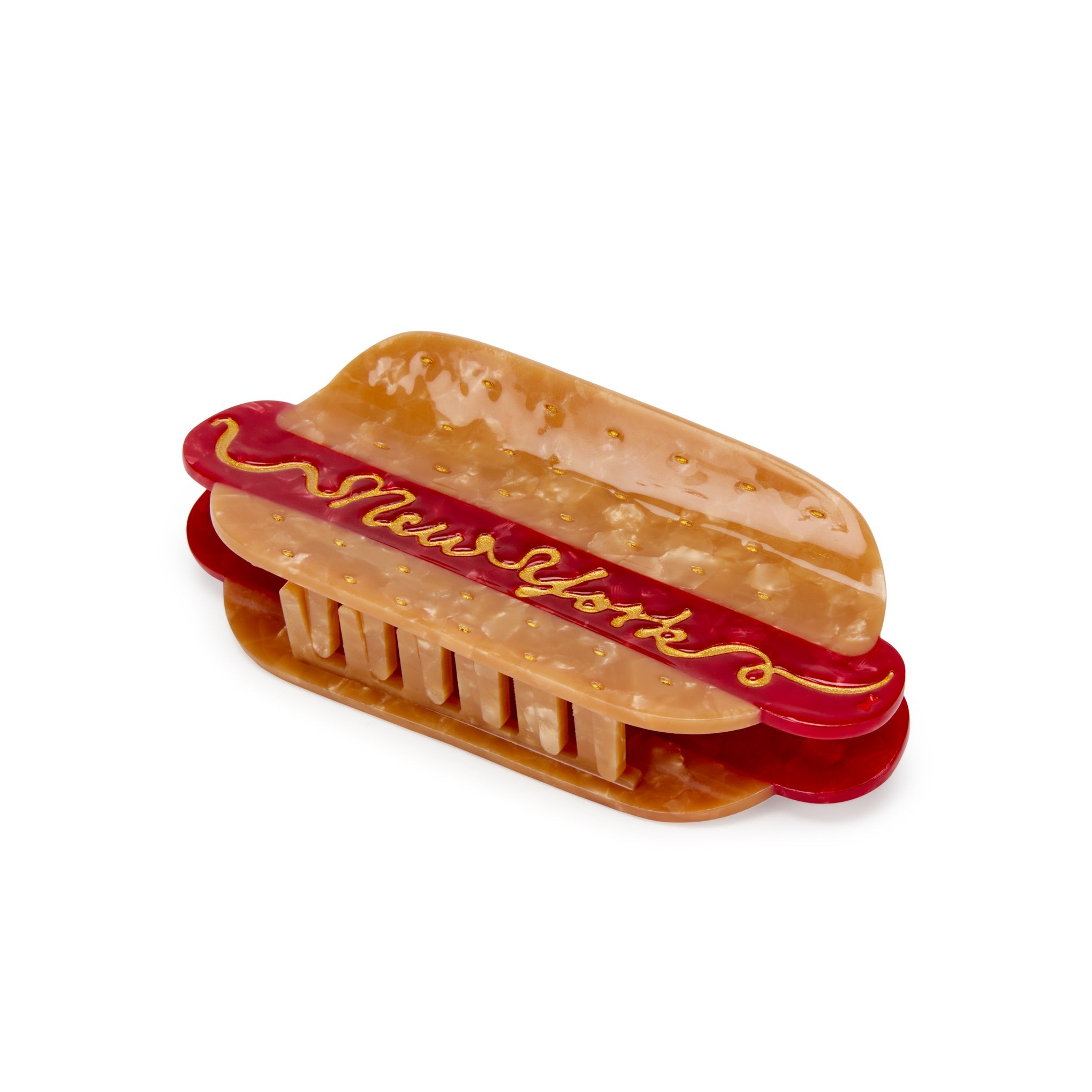Solar Eclipse Hair Clip - Hot Dog