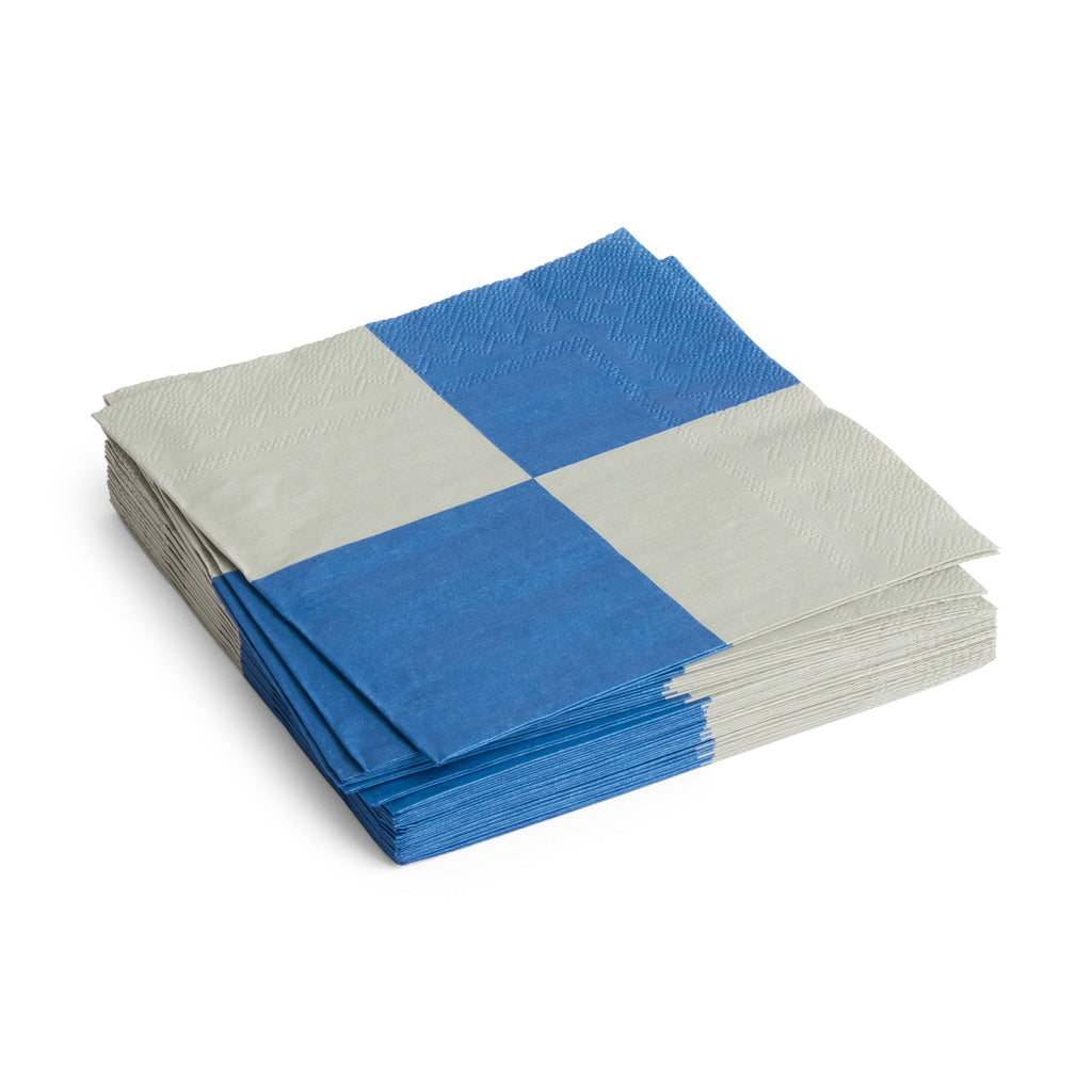 HAY Pattern Napkin - Set of 20 - Blue