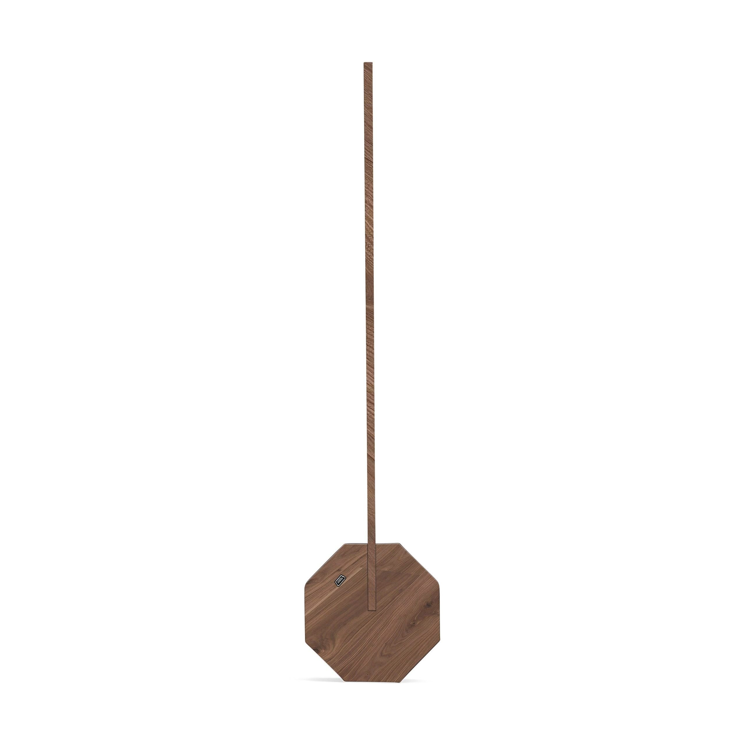 Octagon Portable Desk Light - Walnut