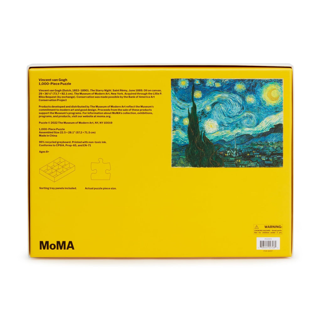 Vincent van Gogh Starry Night Jigsaw Puzzle - 1.000 Pieces