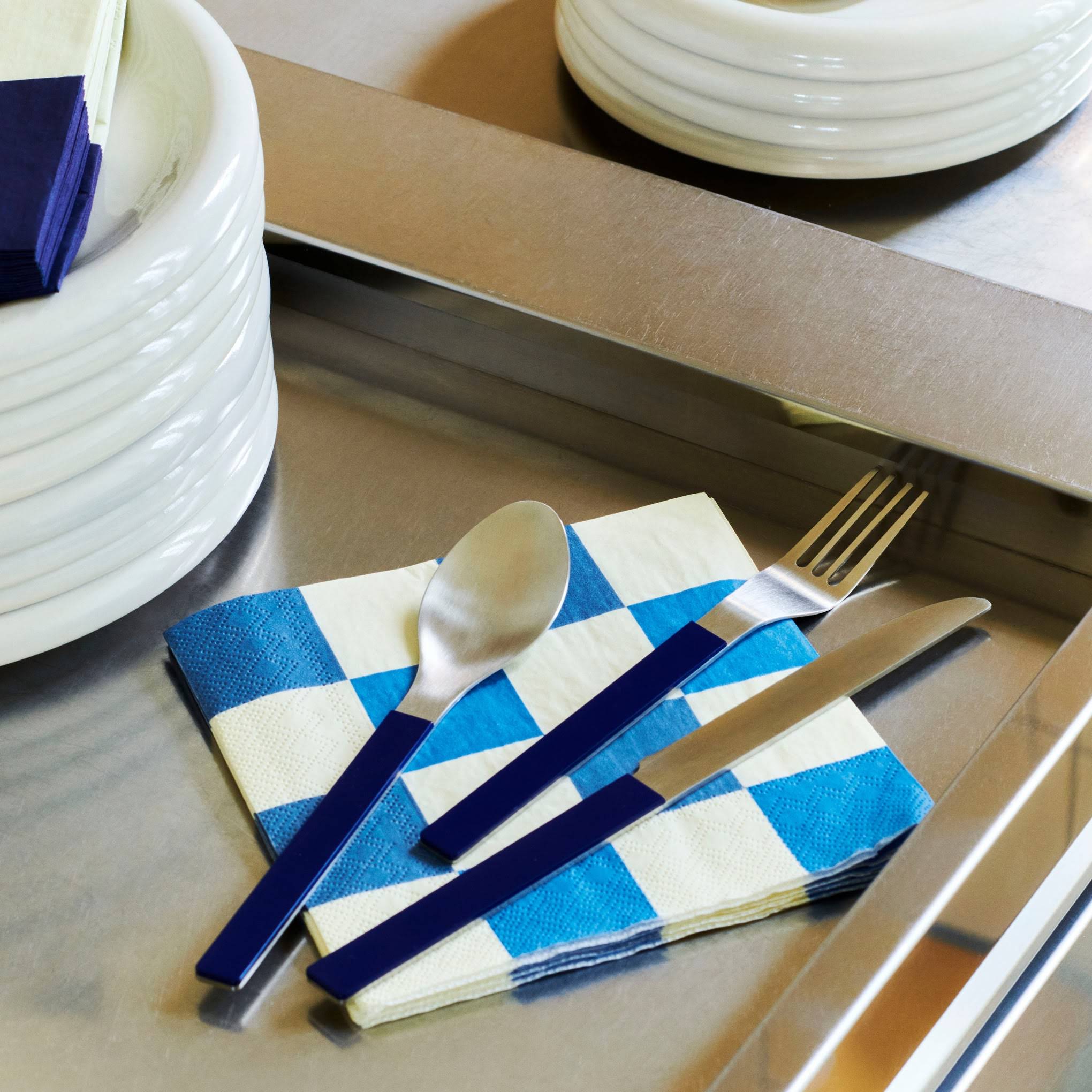 HAY Pattern Napkin - Set of 20 - Blue