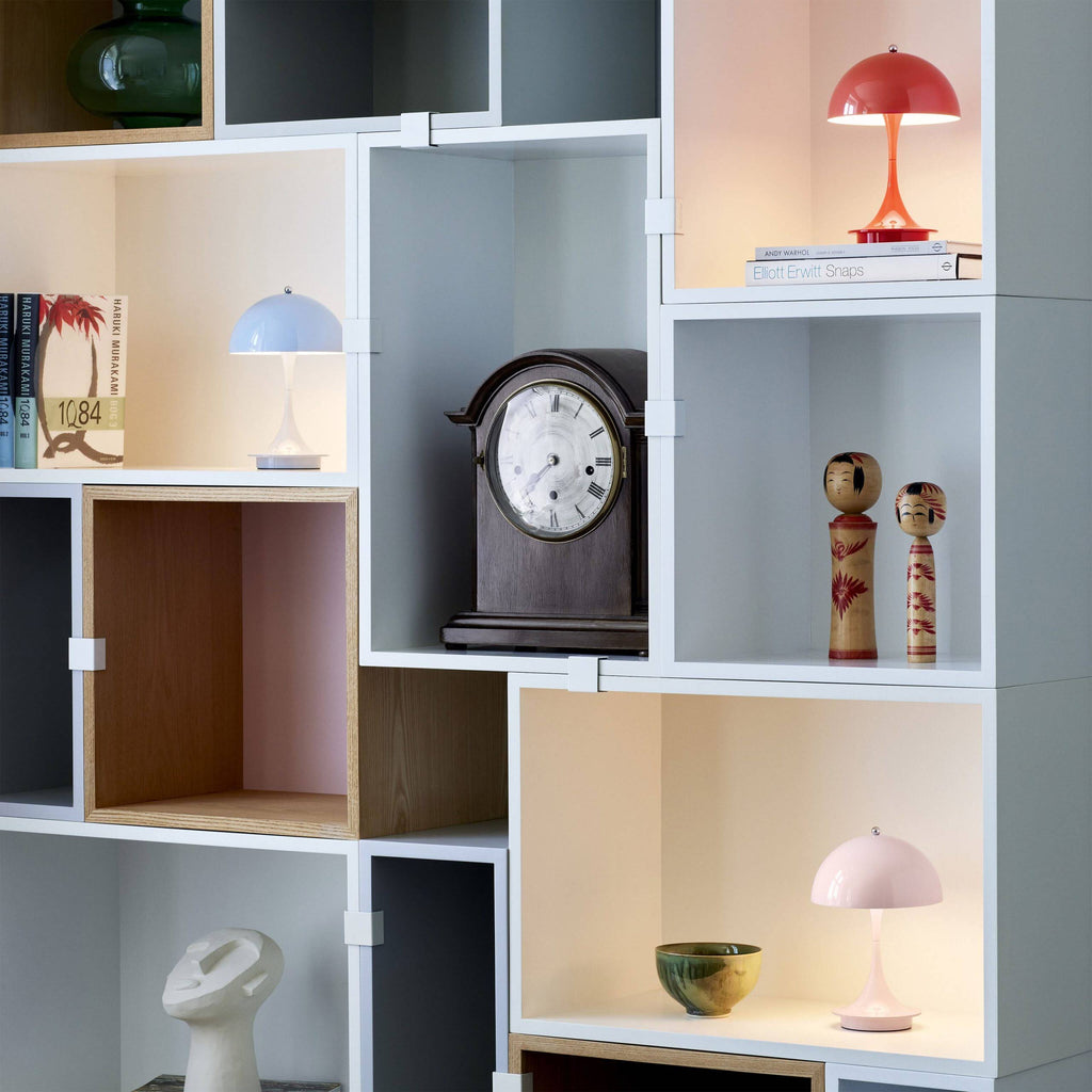 Panthella 160 Portable Table Lamp - Coral