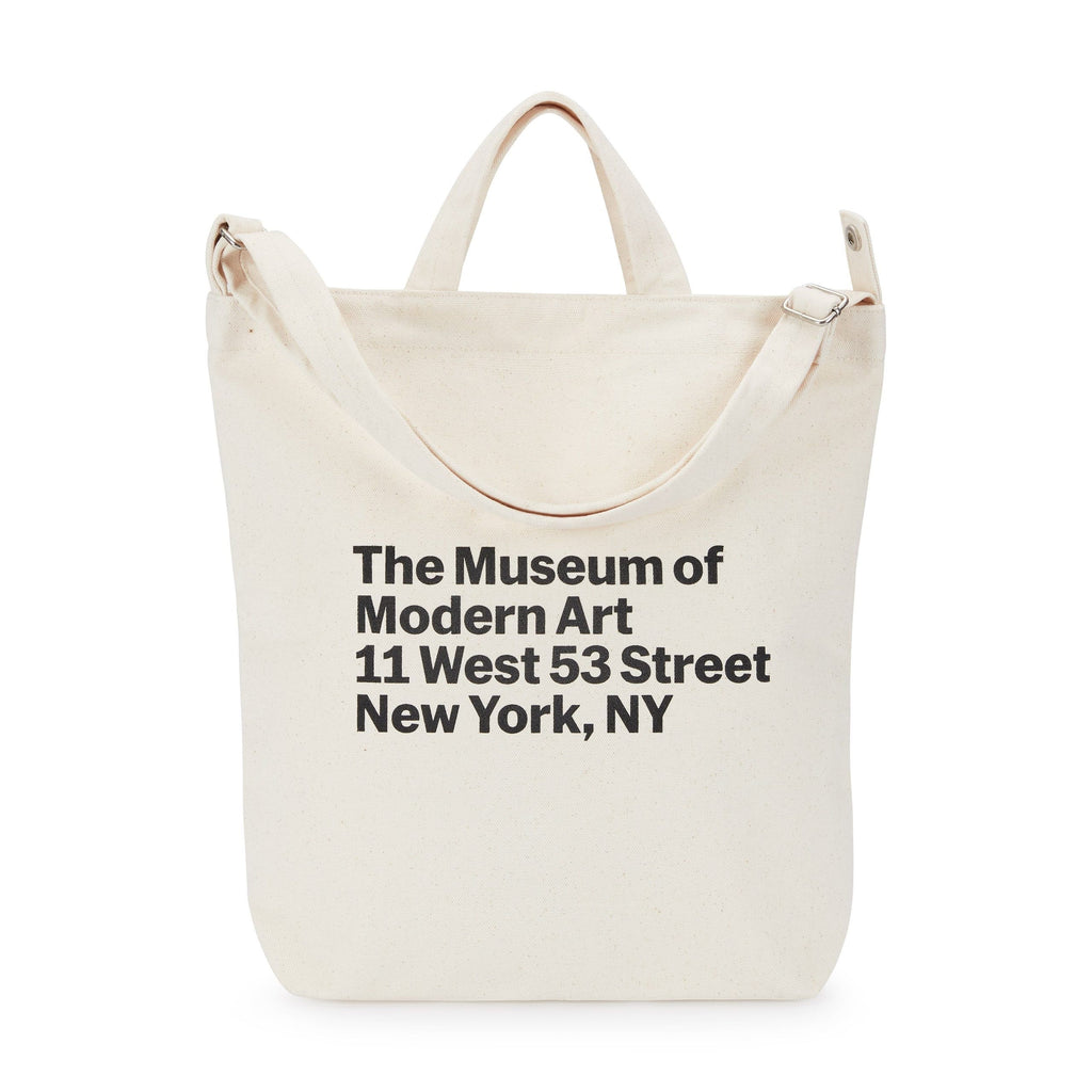 MoMA Baggu Recycled Cotton Duck Bag - Black