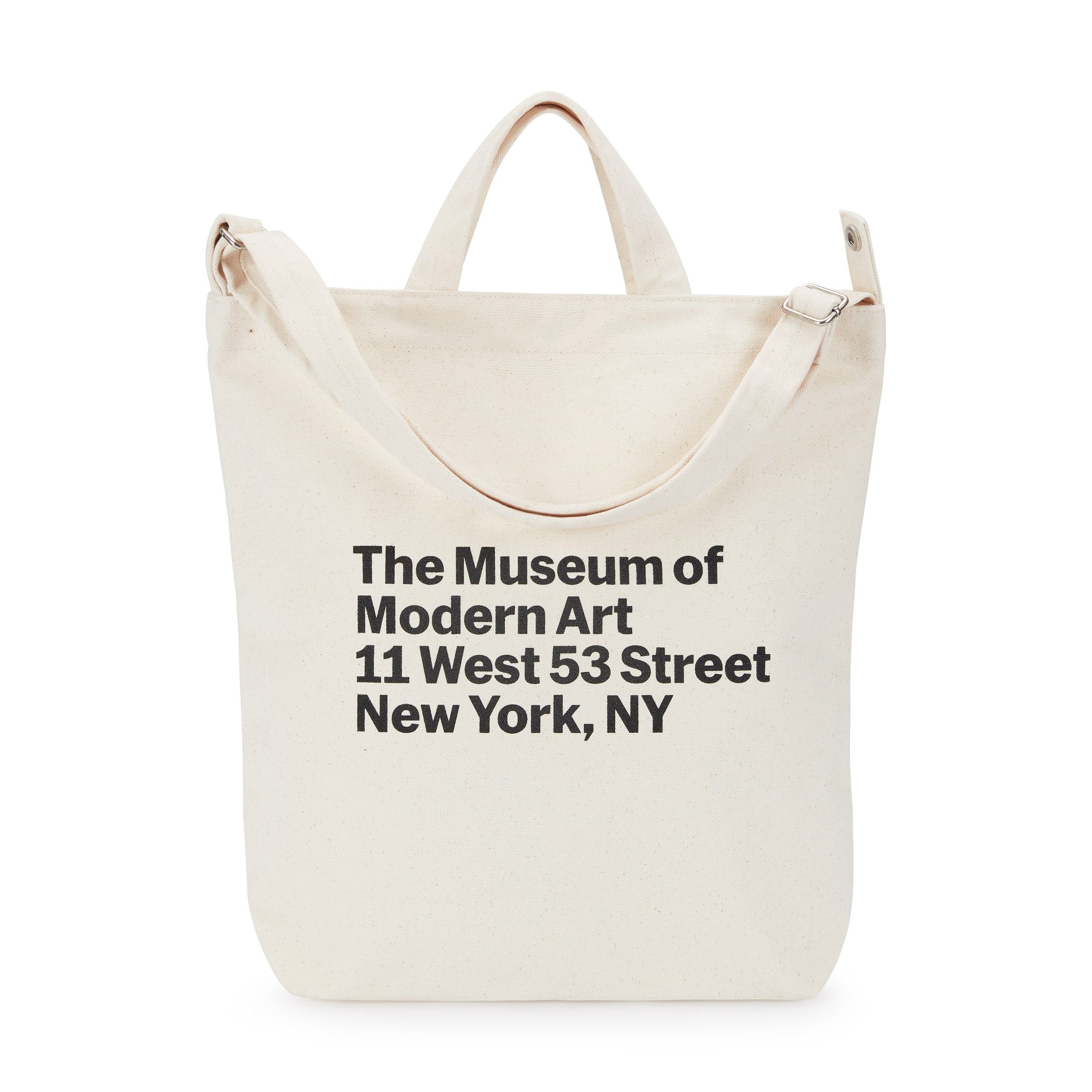 MoMA Baggu Recycled Cotton Duck Bag - Black
