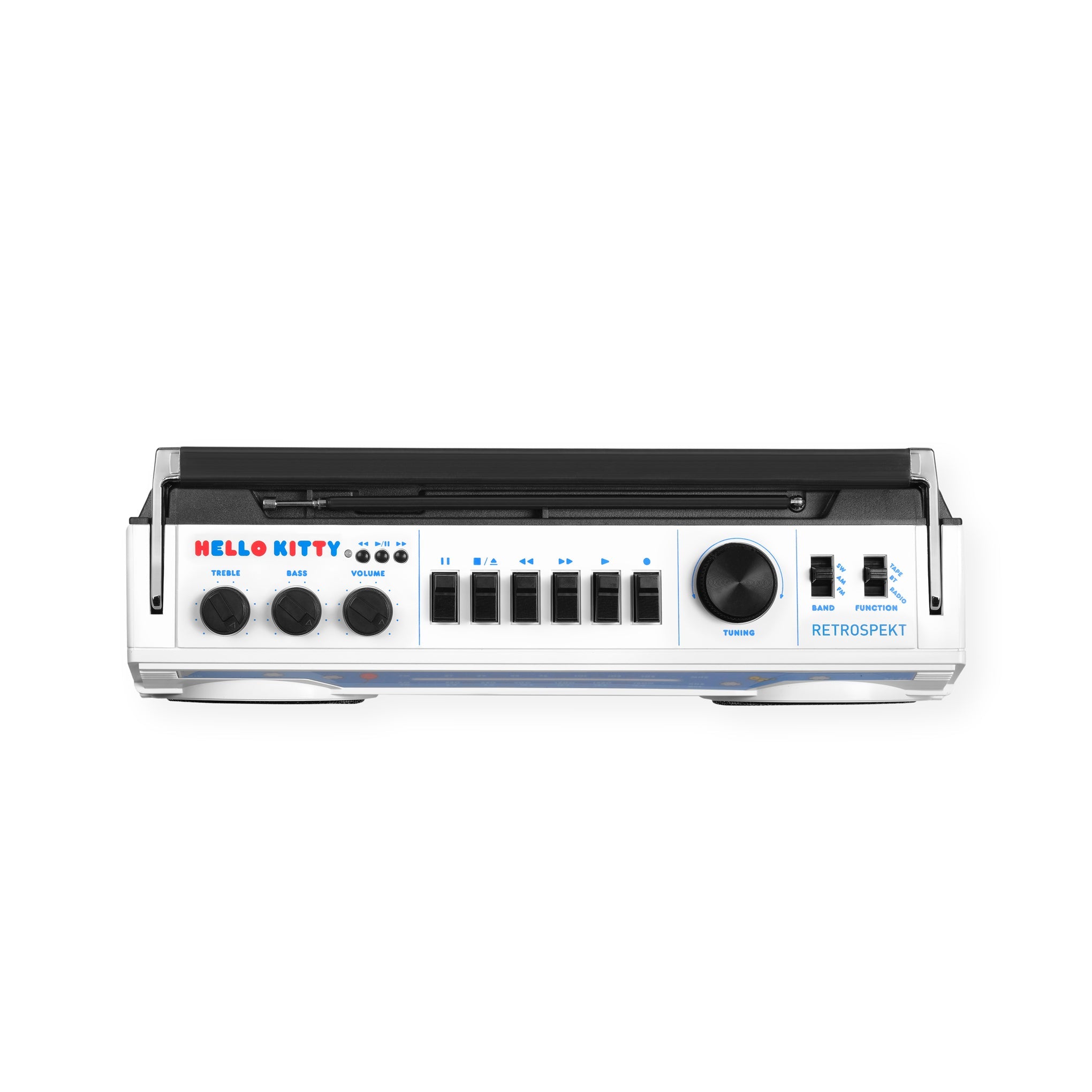 Retrospekt Hello Kitty BX-85 Bluetooth Cassette Player Boombox