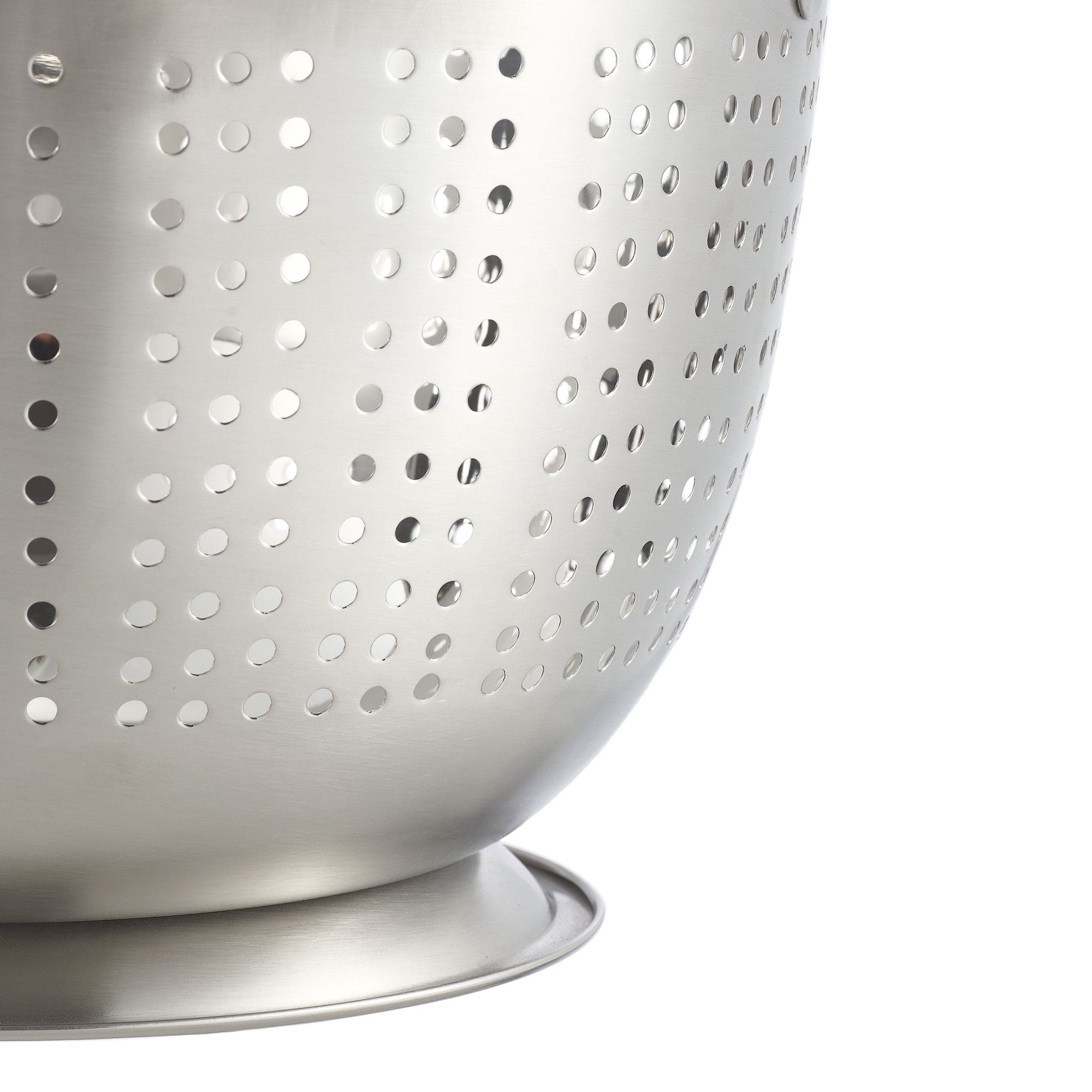 SS Multi-Use Colander for Straining, Draining & Rinsing Pasta, Fruits or Vegetables