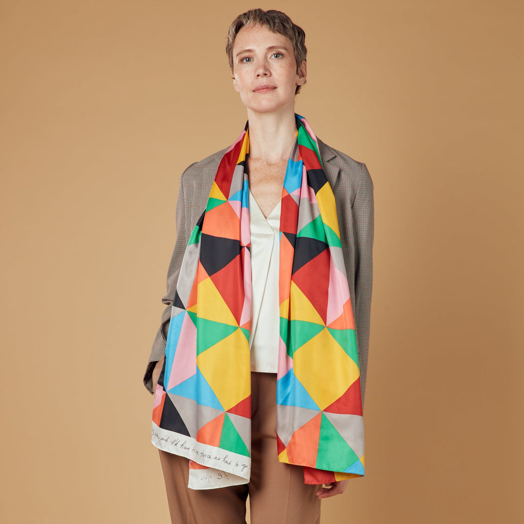 Faith Ringgold Recycled Polyester Scarf