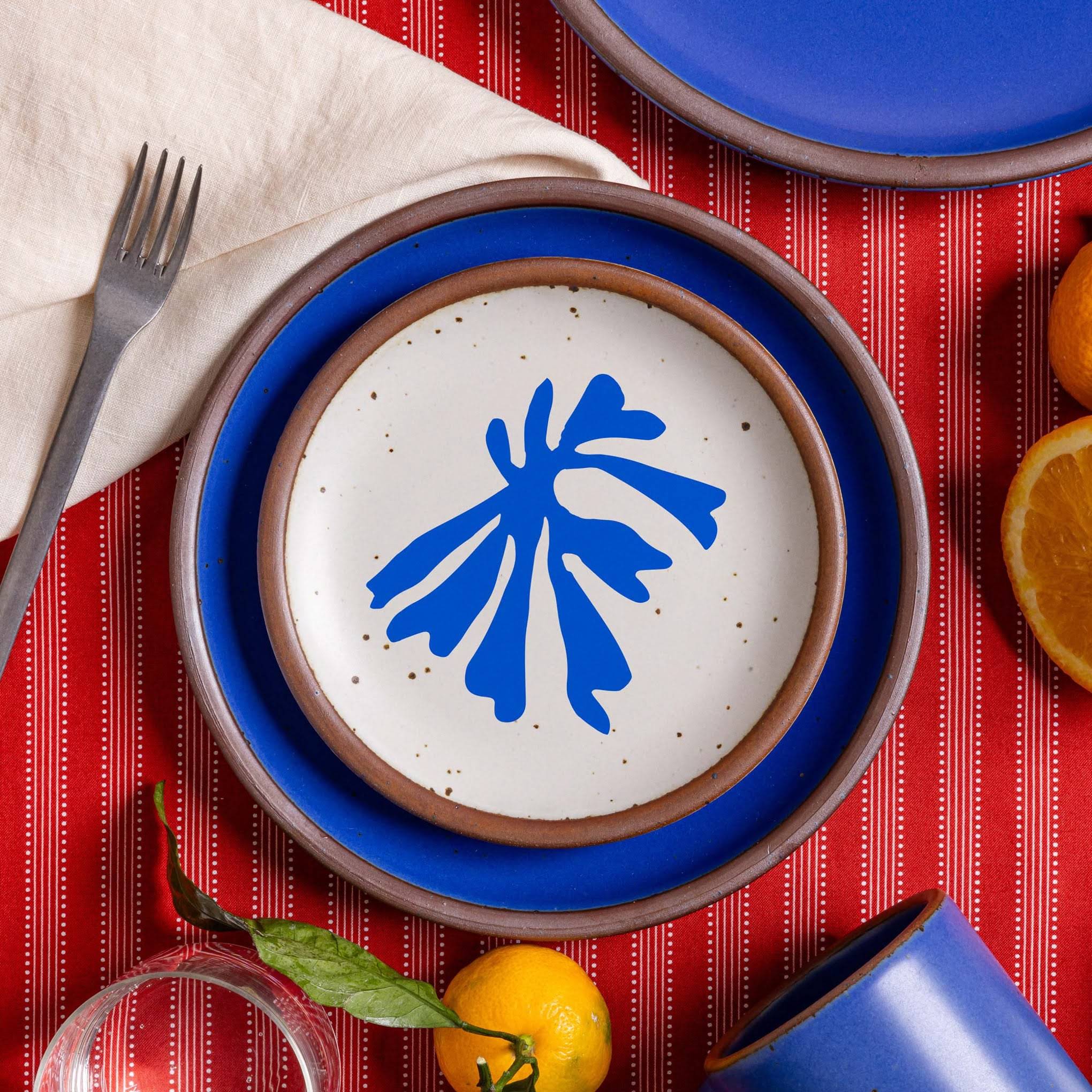 Henri Matisse La Perruche et la sirène Stoneware Dessert Plates - Set of 4