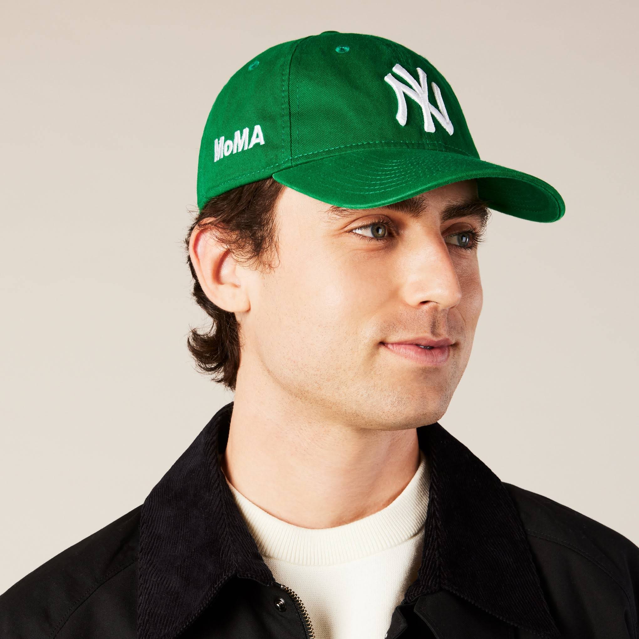 MoMA NY Yankees Adjustable Baseball Cap - Kelly Green
