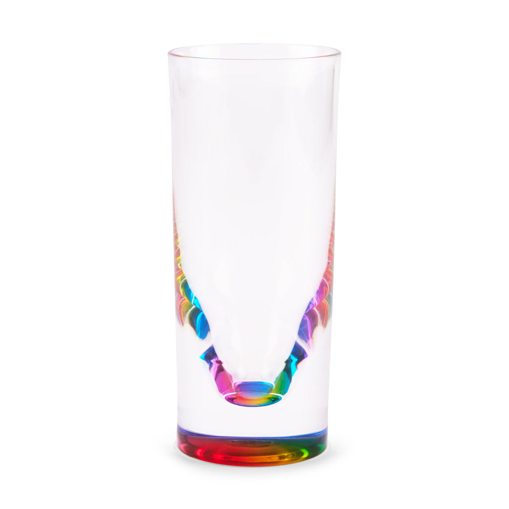 Teardrop Rainbow Acrylic Tumbler