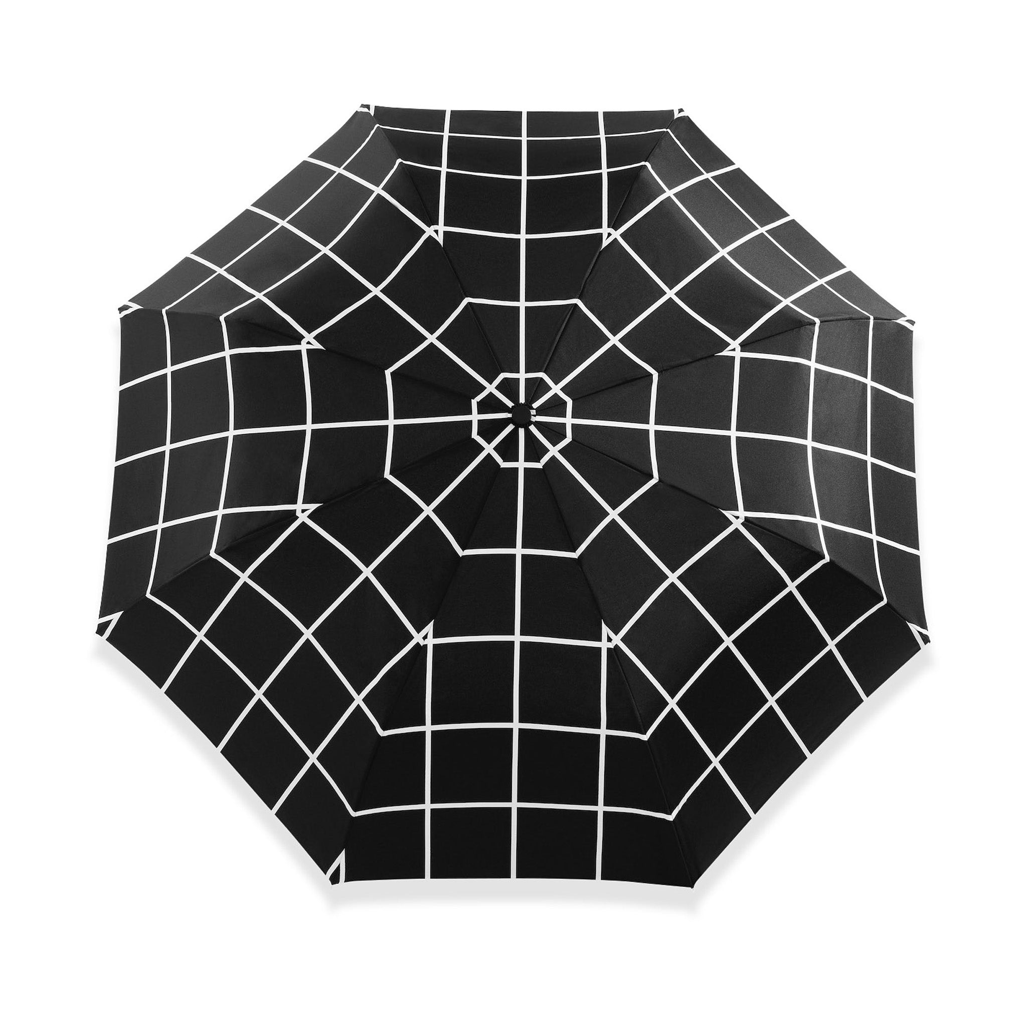 Original Duckhead Recycled Plastic Umbrella - Black Grid
