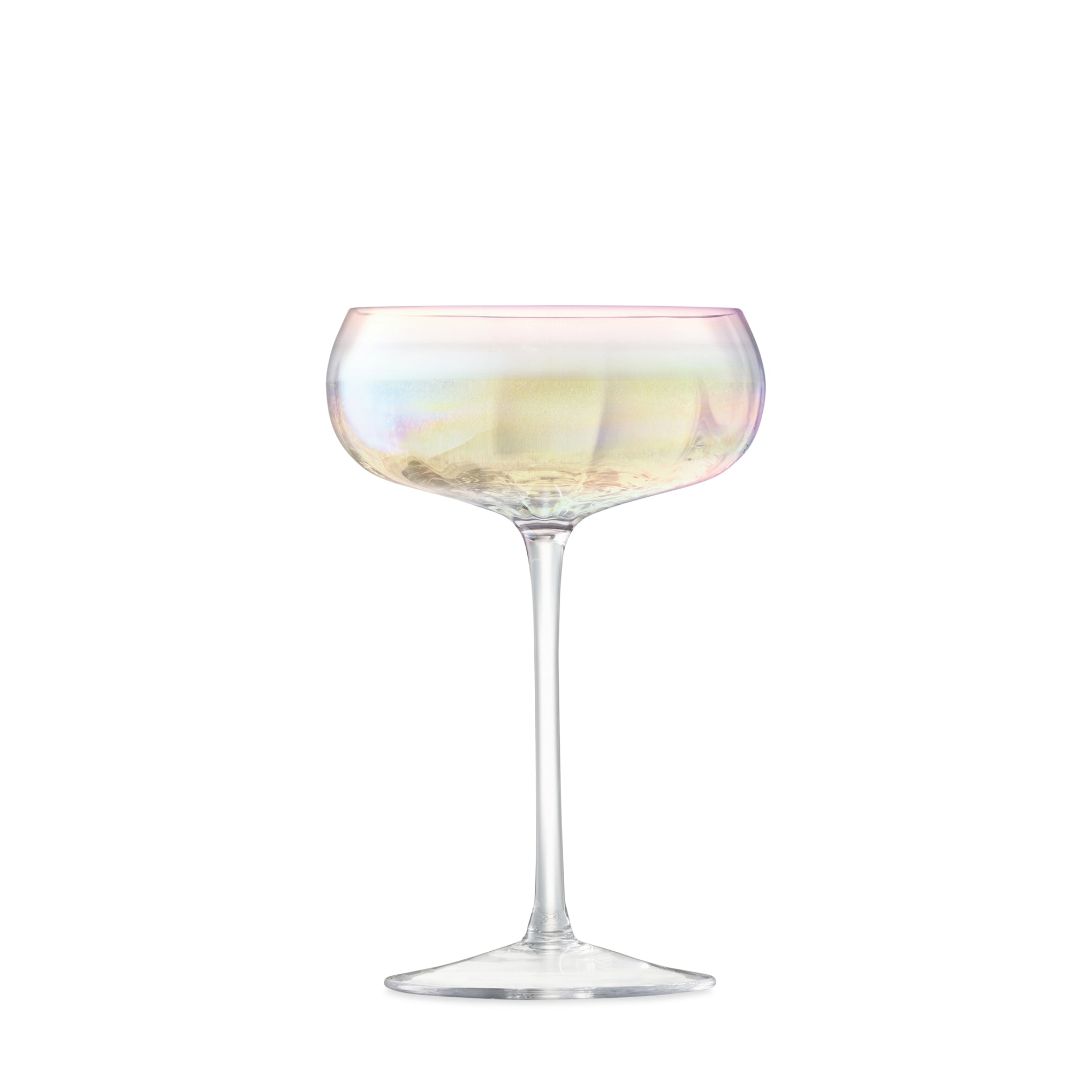 Pearl Glass Drinkware - Set of 2 - Coupe