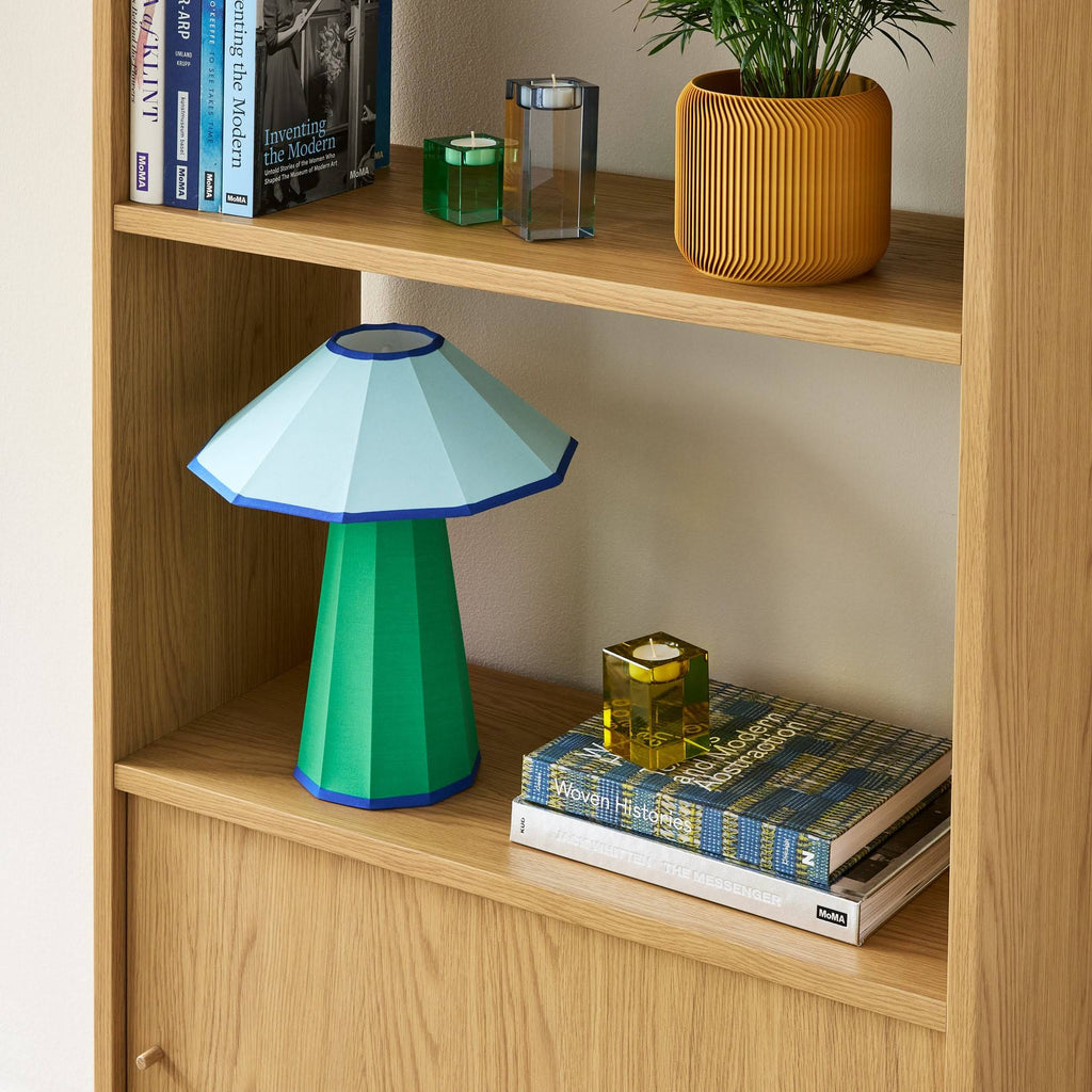 Trimme Table Lamp - Green/ Light Blue