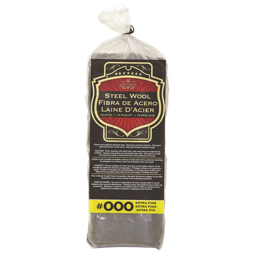#000 Steel Wool 16PK