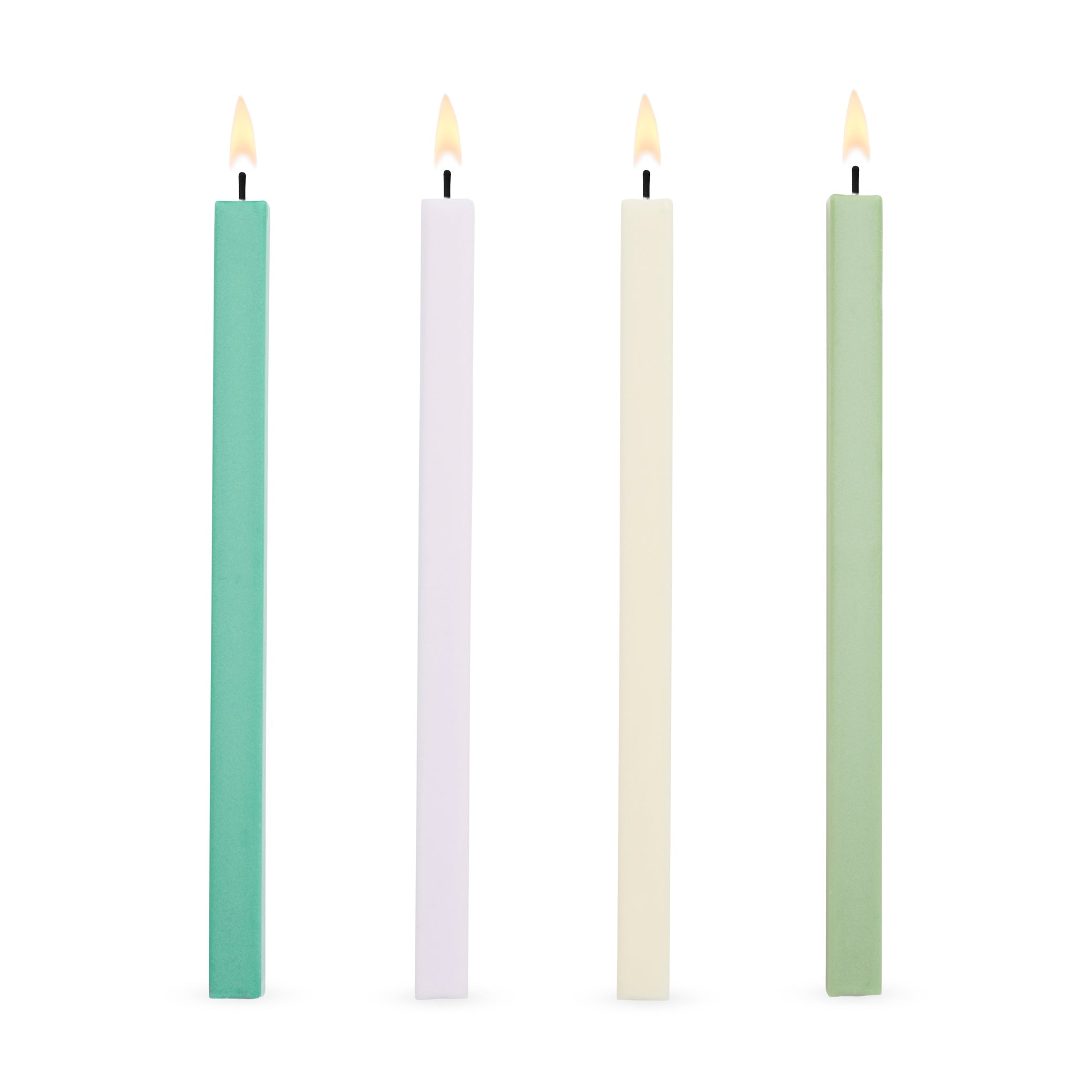 HAY Shape Candles - Set of 4 - Pastel