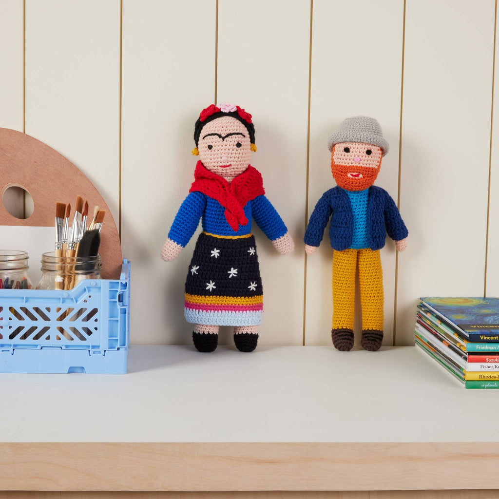 Artist Crochet Dolls - Frida Kahlo