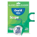 Floss, Glide Mint Dental Floss Picks with Long Lasting Scope Flavor, 75 Picks