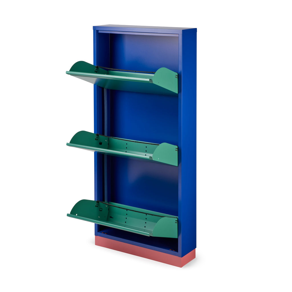 3-Drawer Shoe Rack &amp; Storage Cabinet