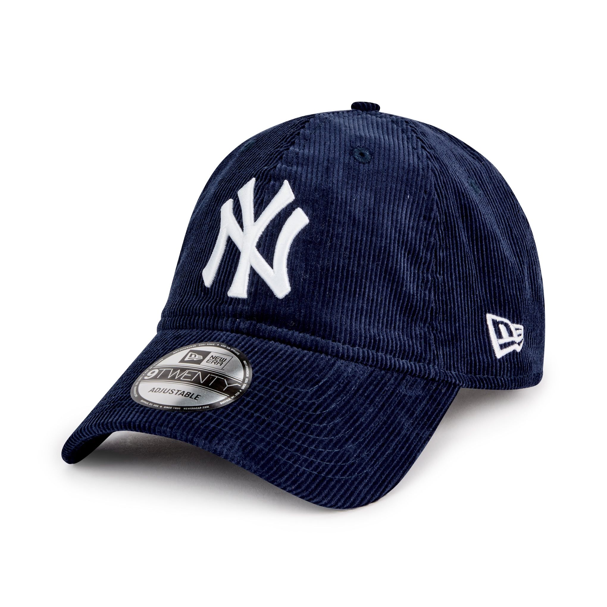 MoMA NY Yankees 9TWENTY Corduroy Adjustable Baseball Cap - Navy