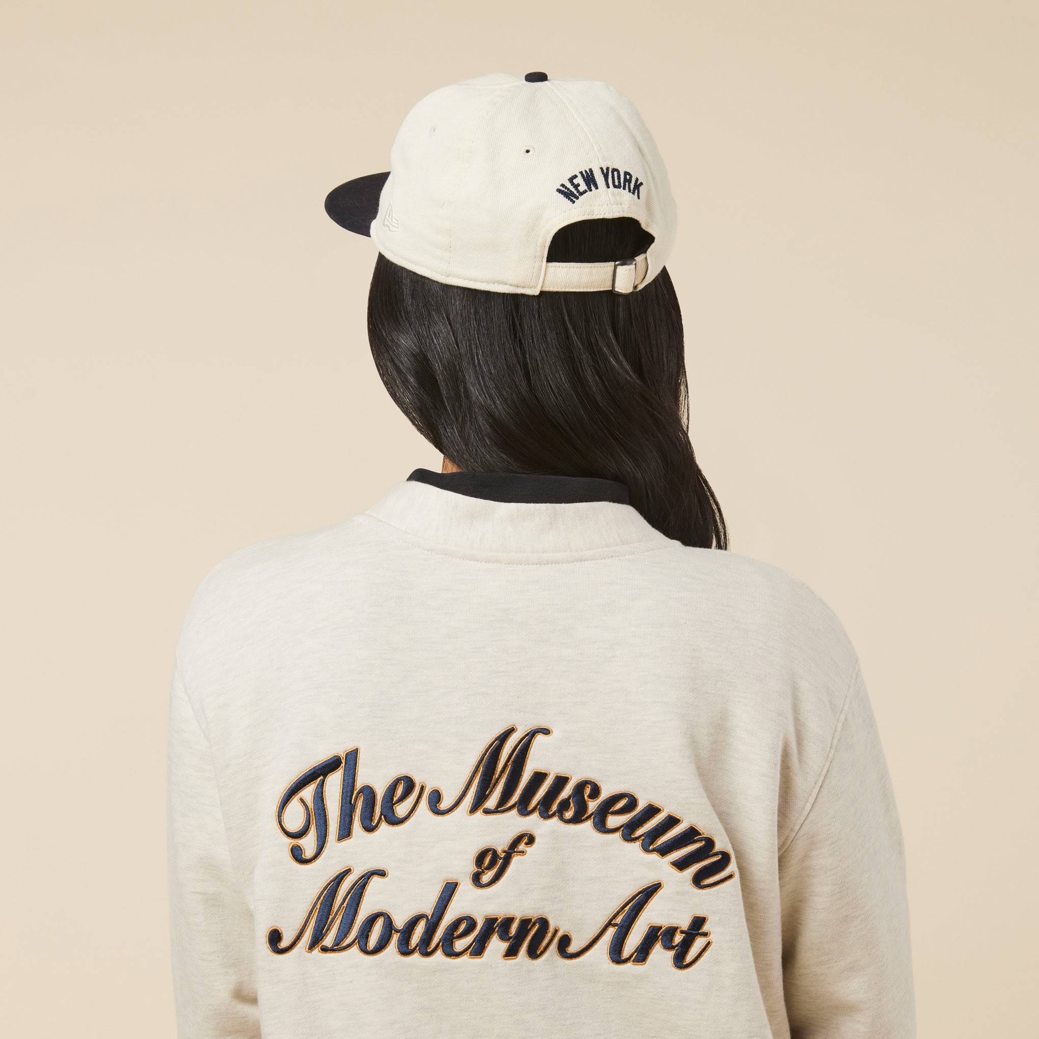 MoMA NY Yankees Retro Crown 9FIFTY Adjustable Baseball Cap