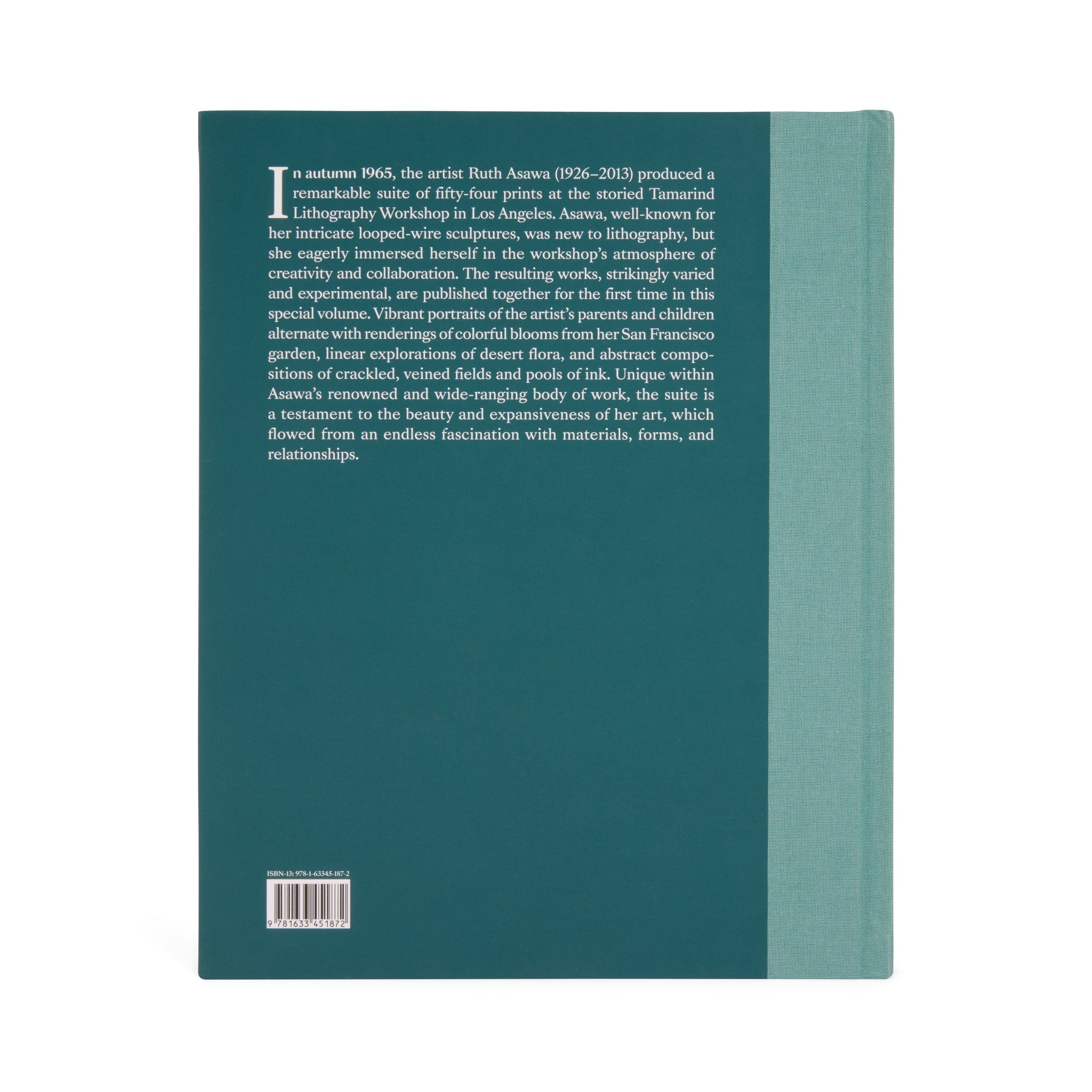 Ruth Asawa: The Tamarind Prints - Hardcover Book