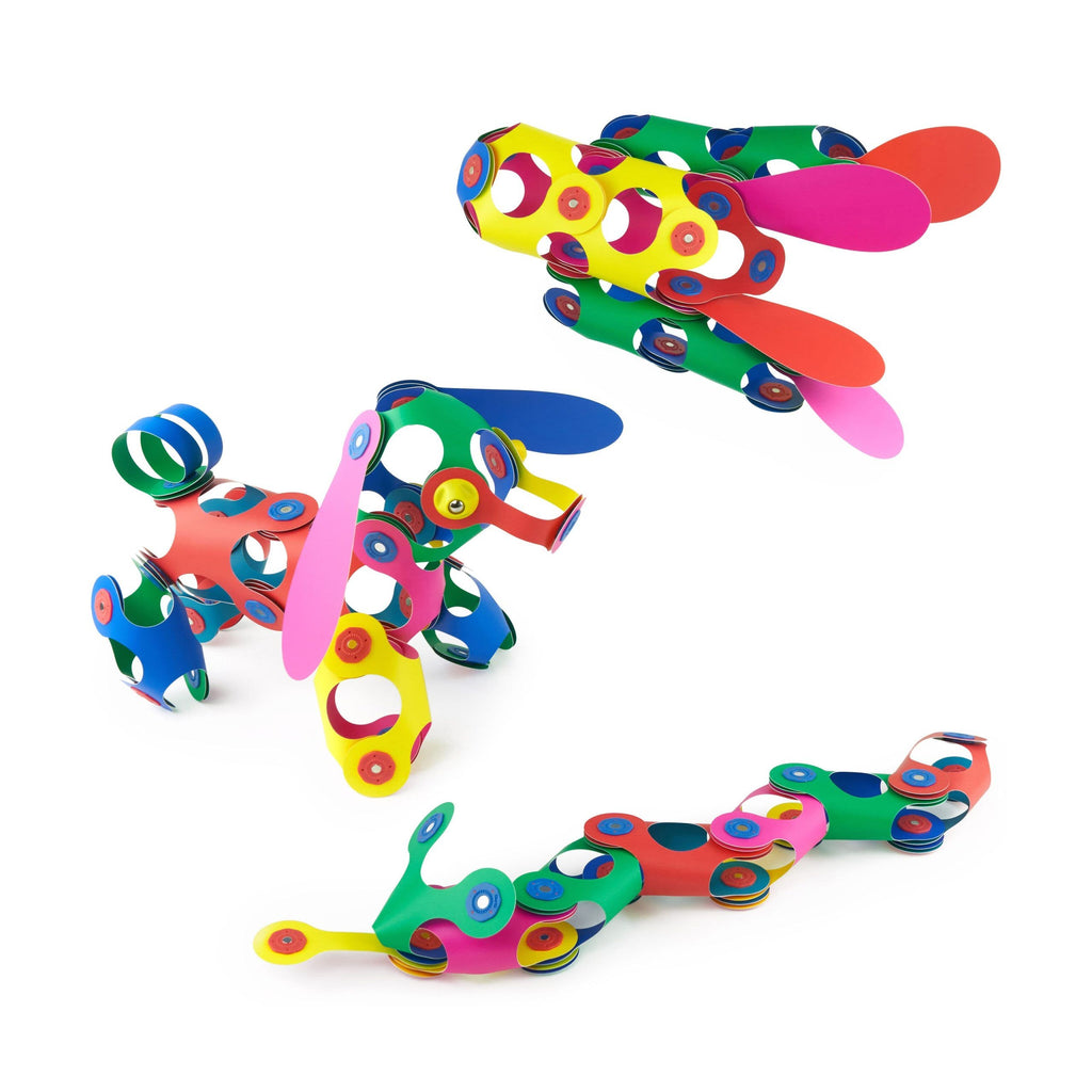 Clixo Rainbow Magnetic Construction Set