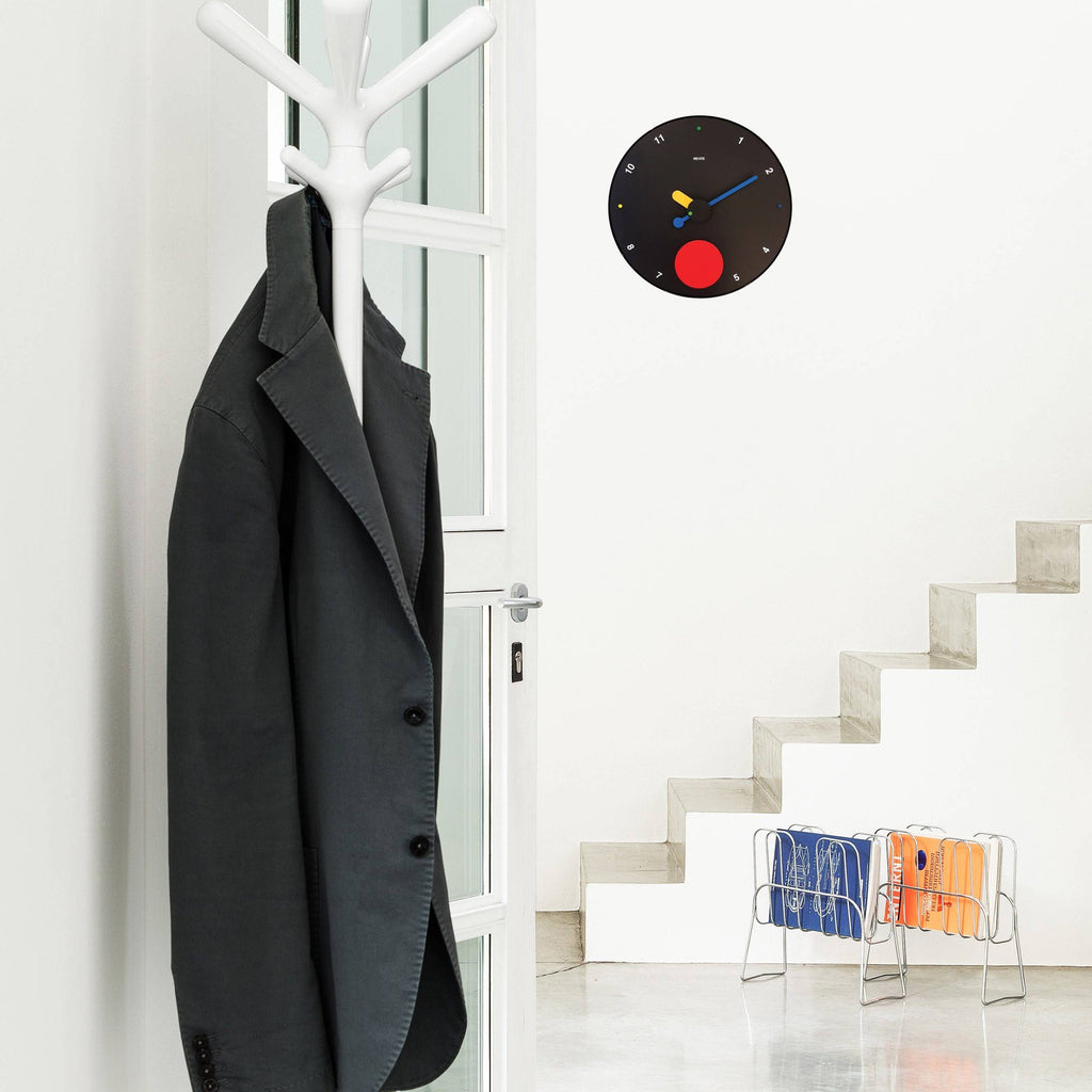 Contrattempo Wall Clock - Black