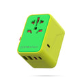 OneAdaptr International Travel Adapter &amp; Charger - Green