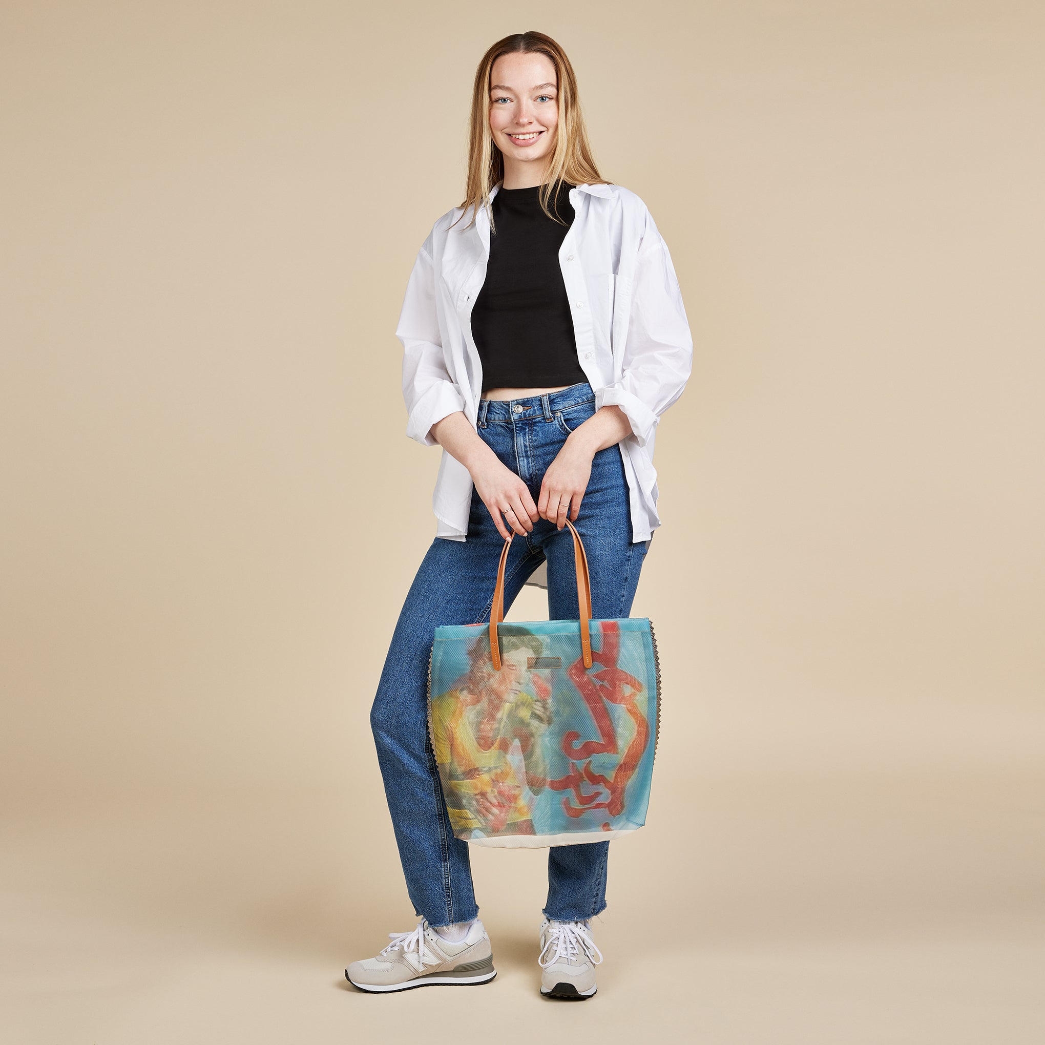 Joan Jonas Rachel Comey Mesh Tote - Blue