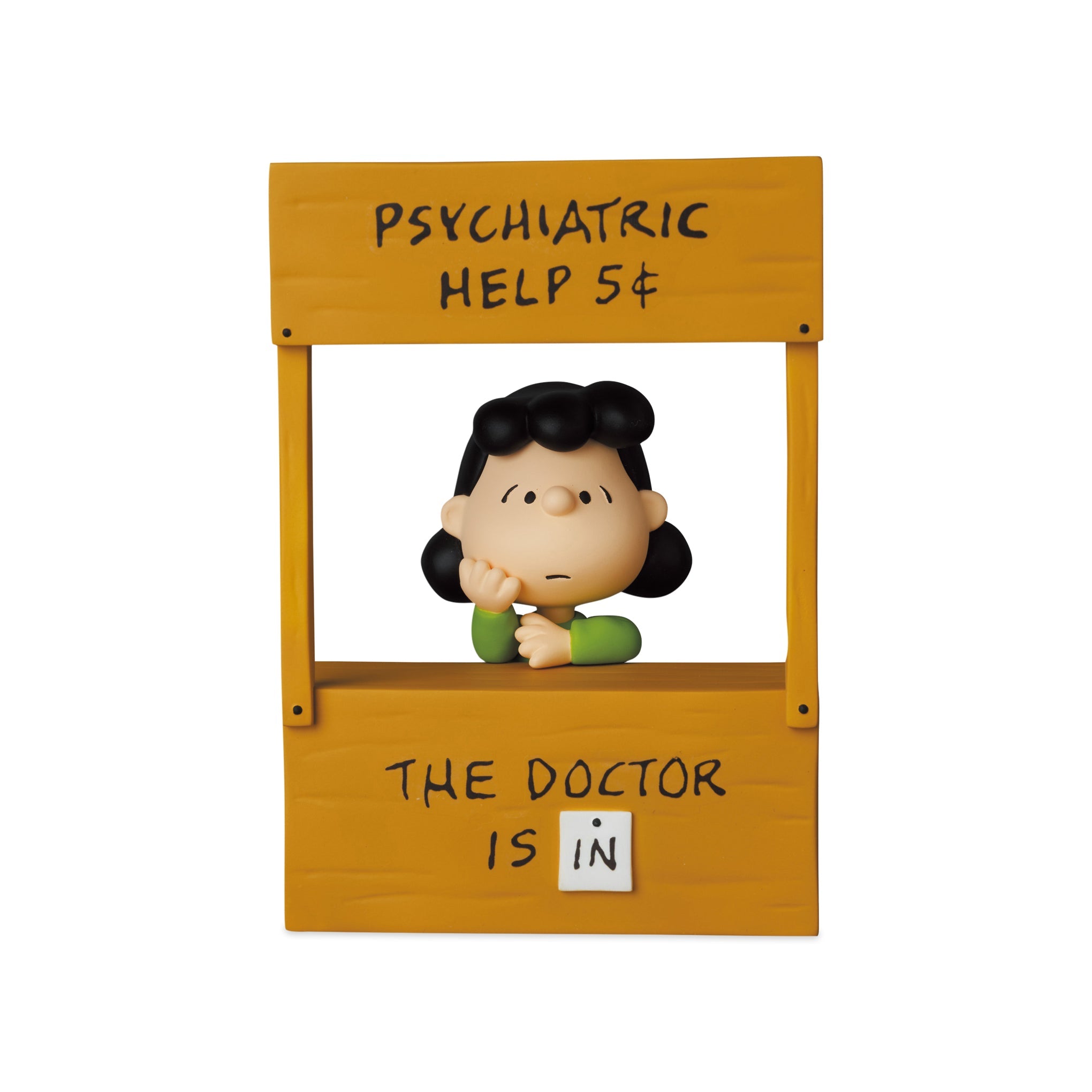 Snoopy &amp; Peanuts Collectible Figure - Psychiatric Help Lucy