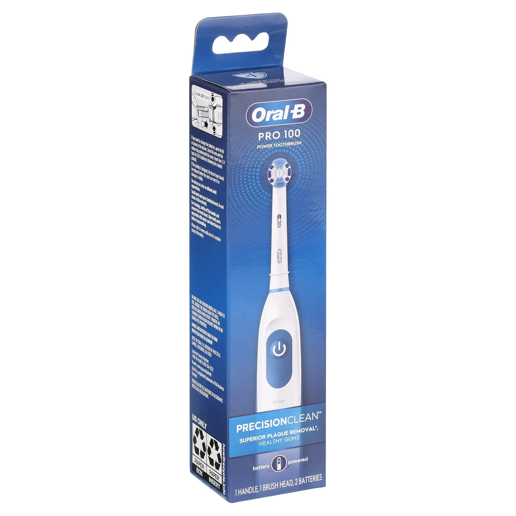 Pro Health Clinical Battery Powered Toothbrush, 1 Ct, for and Children 3+