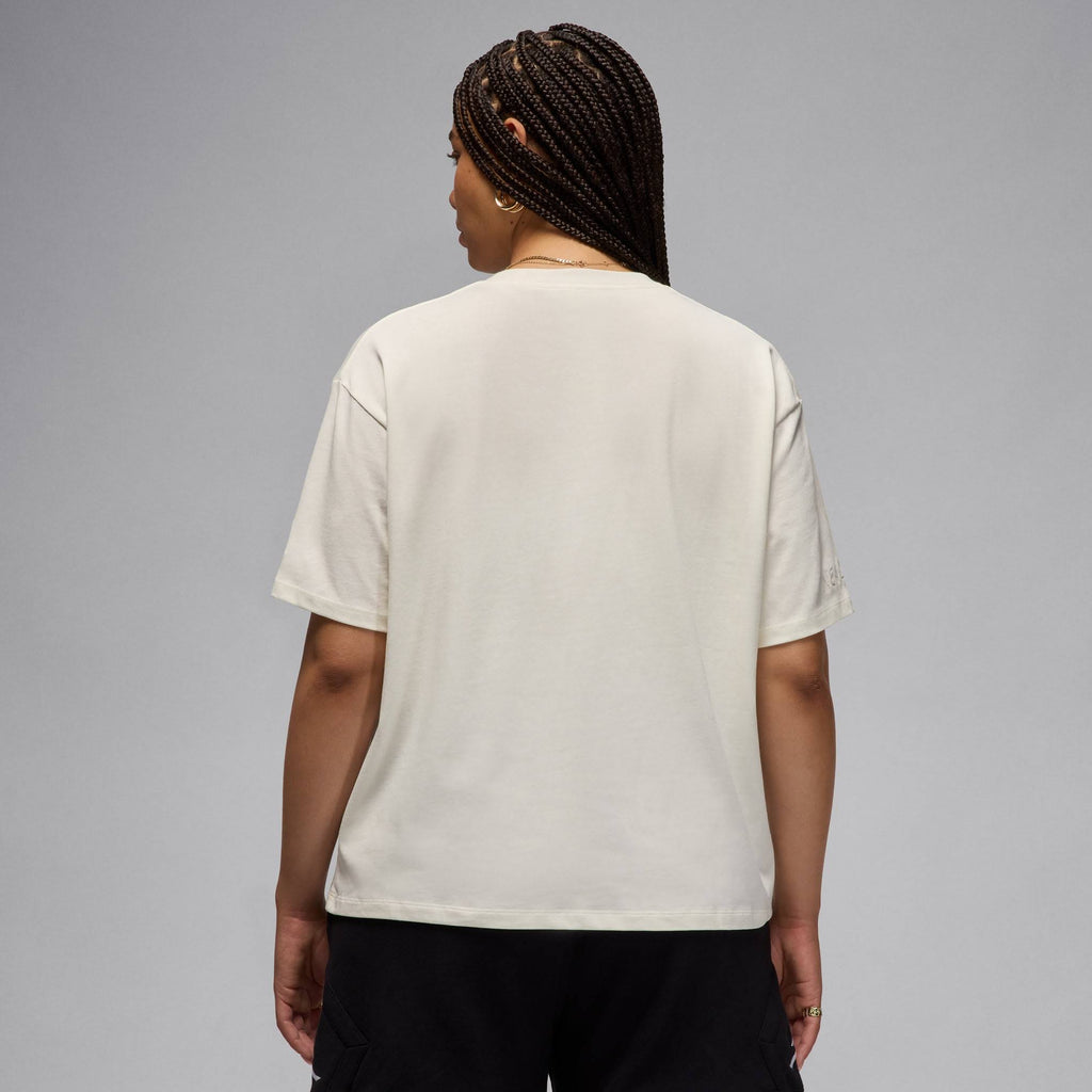 Jordan Brand x Nina Chanel Abney Short-Sleeve Cotton T-Shirt - Sail