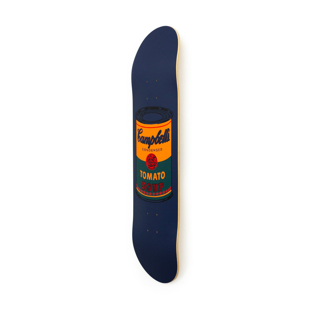 Andy Warhol: Skateboard Colored Campbell's Soup Cans - Teal