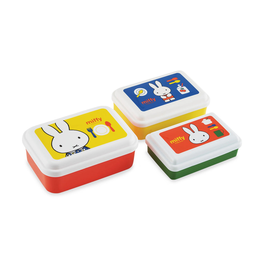 Miffy Lunch &amp; Snack Containers - Set of 3