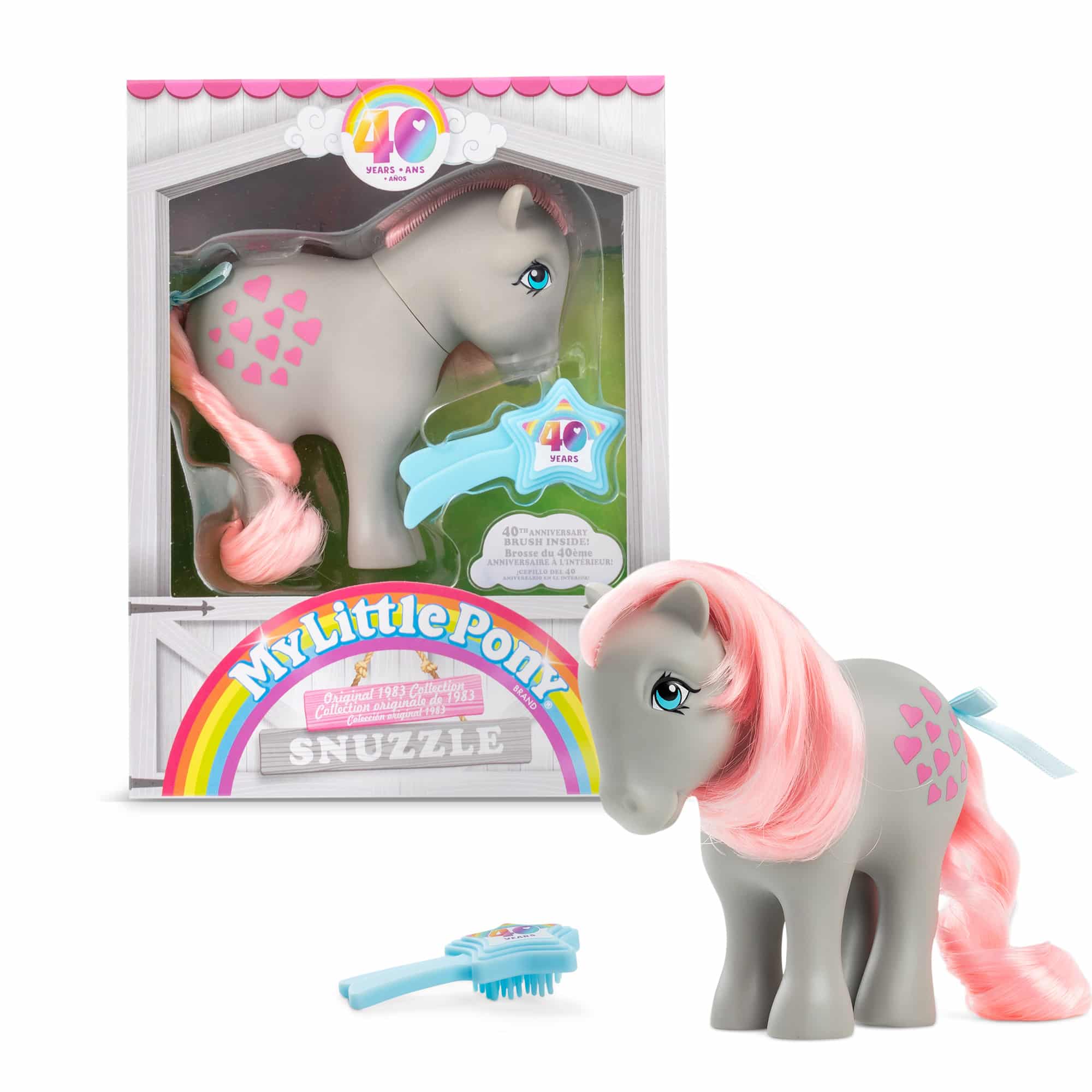 My Little Pony Classic 4" Collectible 40th Anniversary Ponies