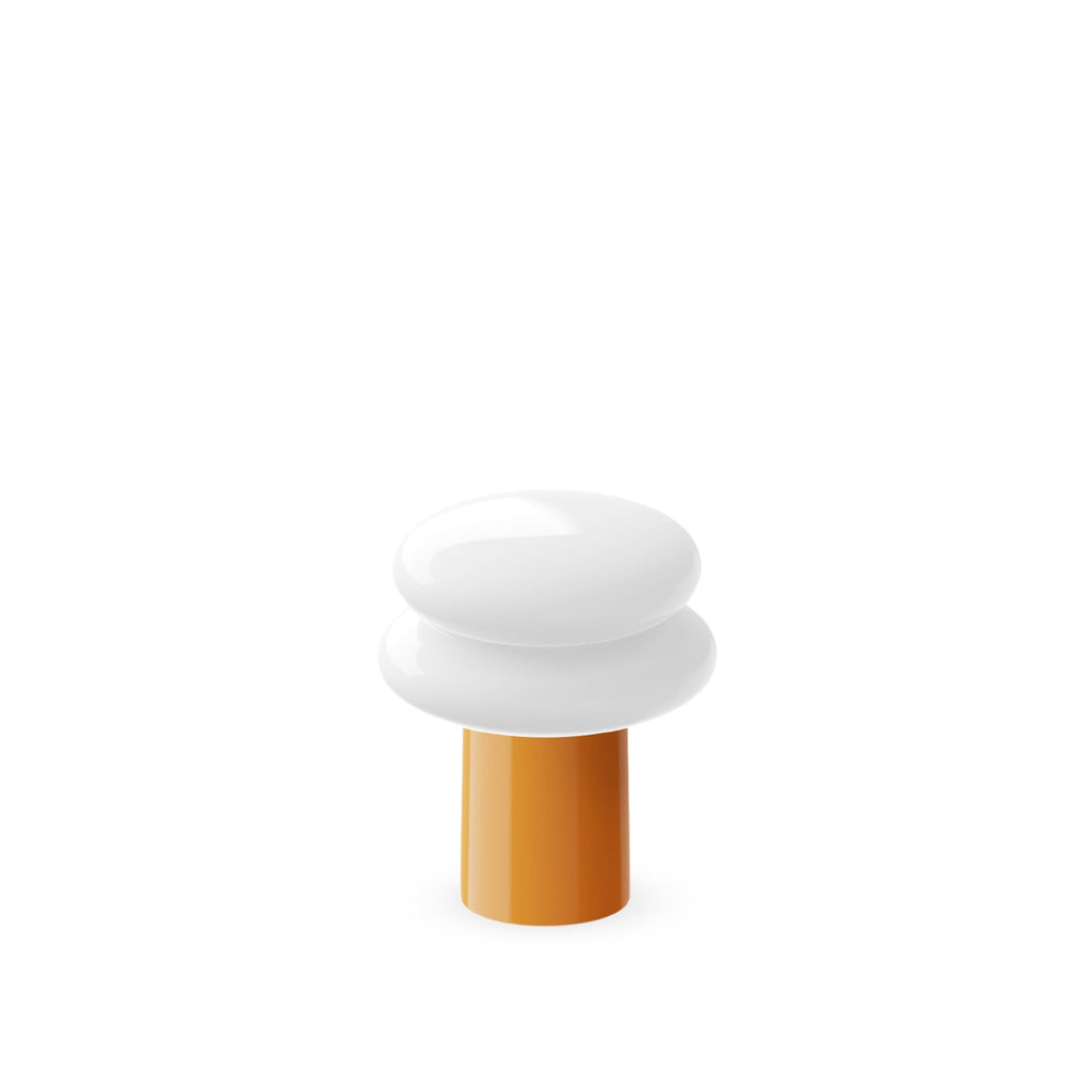 Snowman 8 Mini Portable Lamp - Tangerine